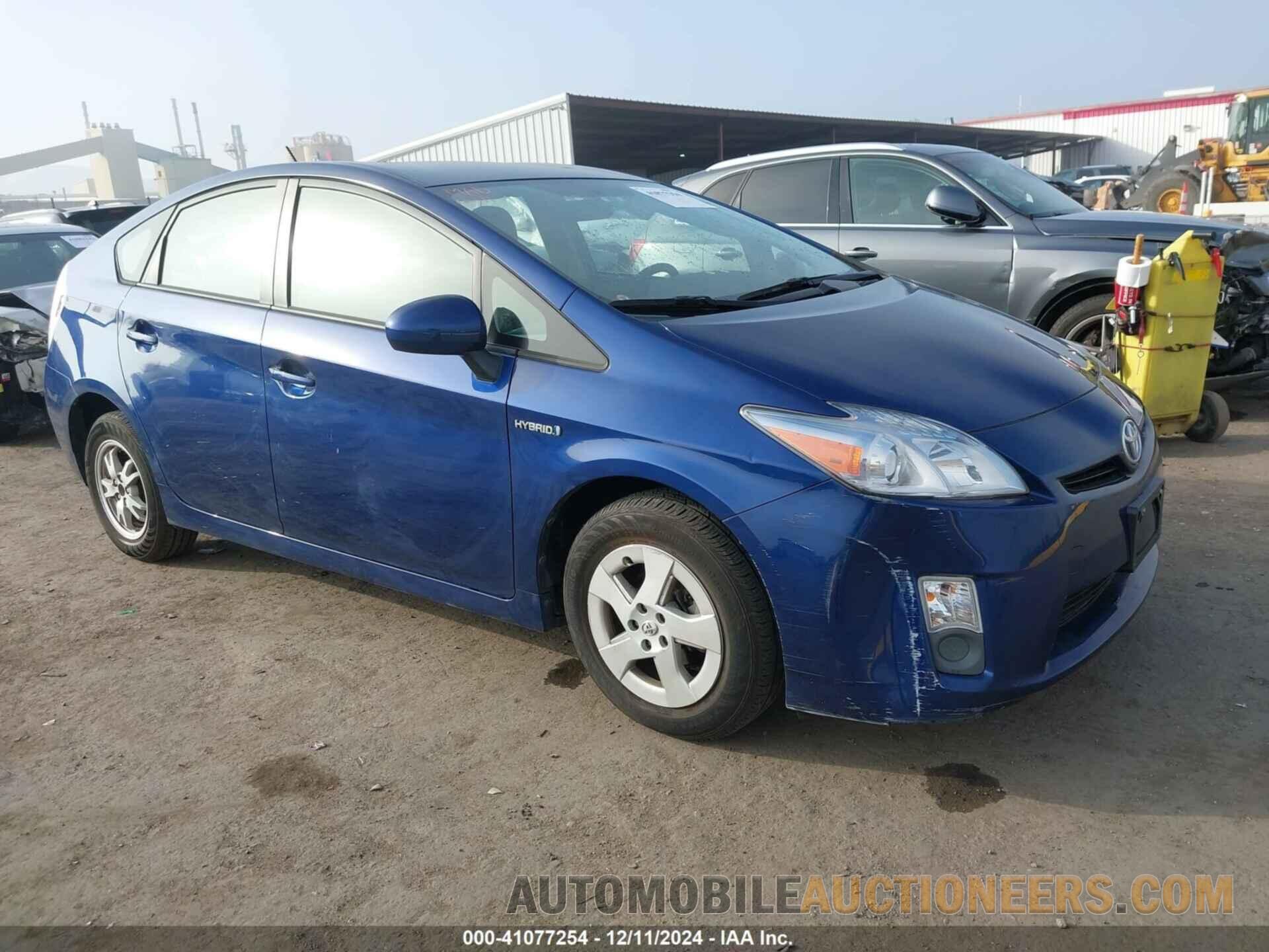 JTDKN3DUXB0267903 TOYOTA PRIUS 2011