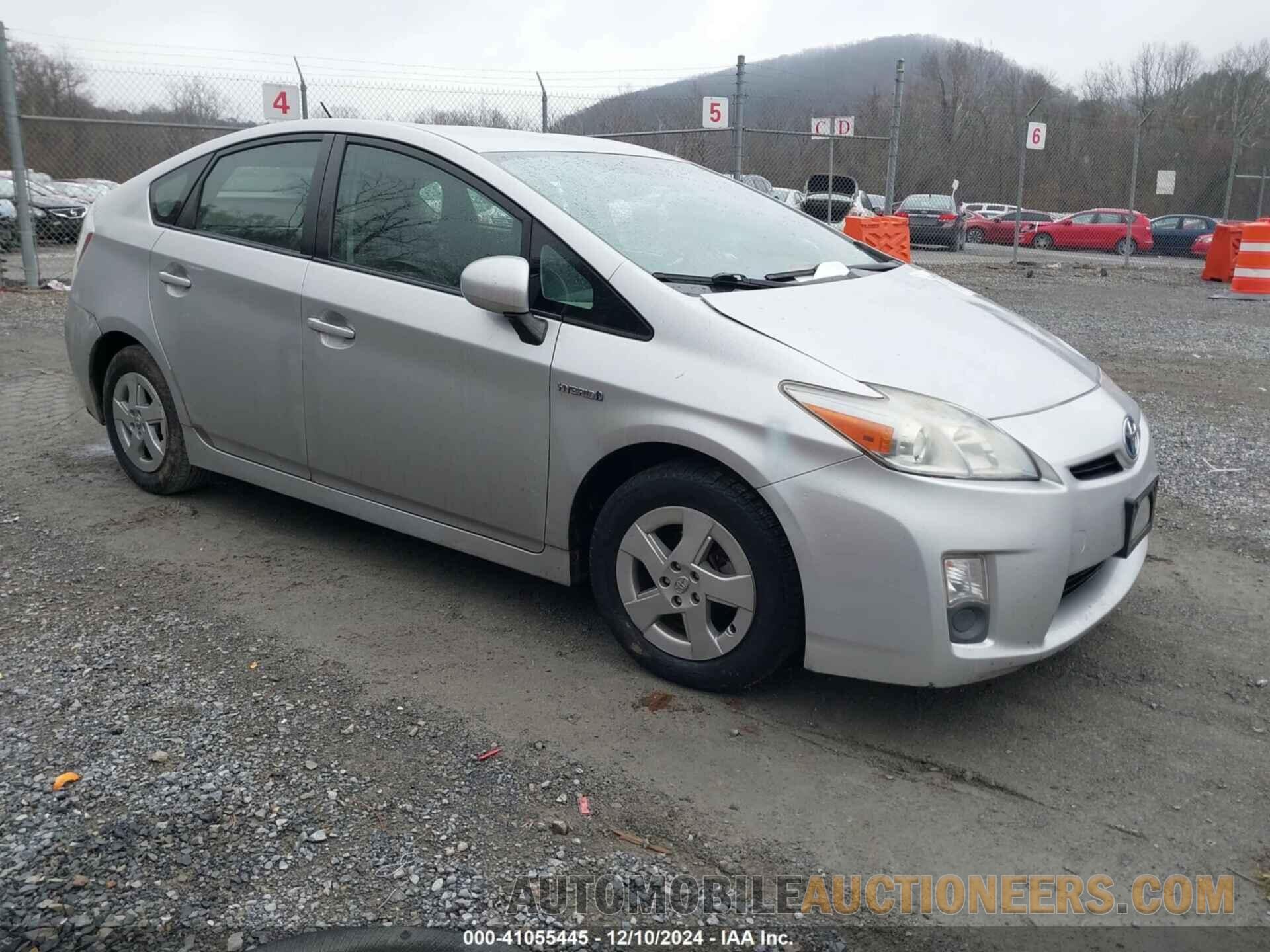 JTDKN3DUXB0270848 TOYOTA PRIUS 2011