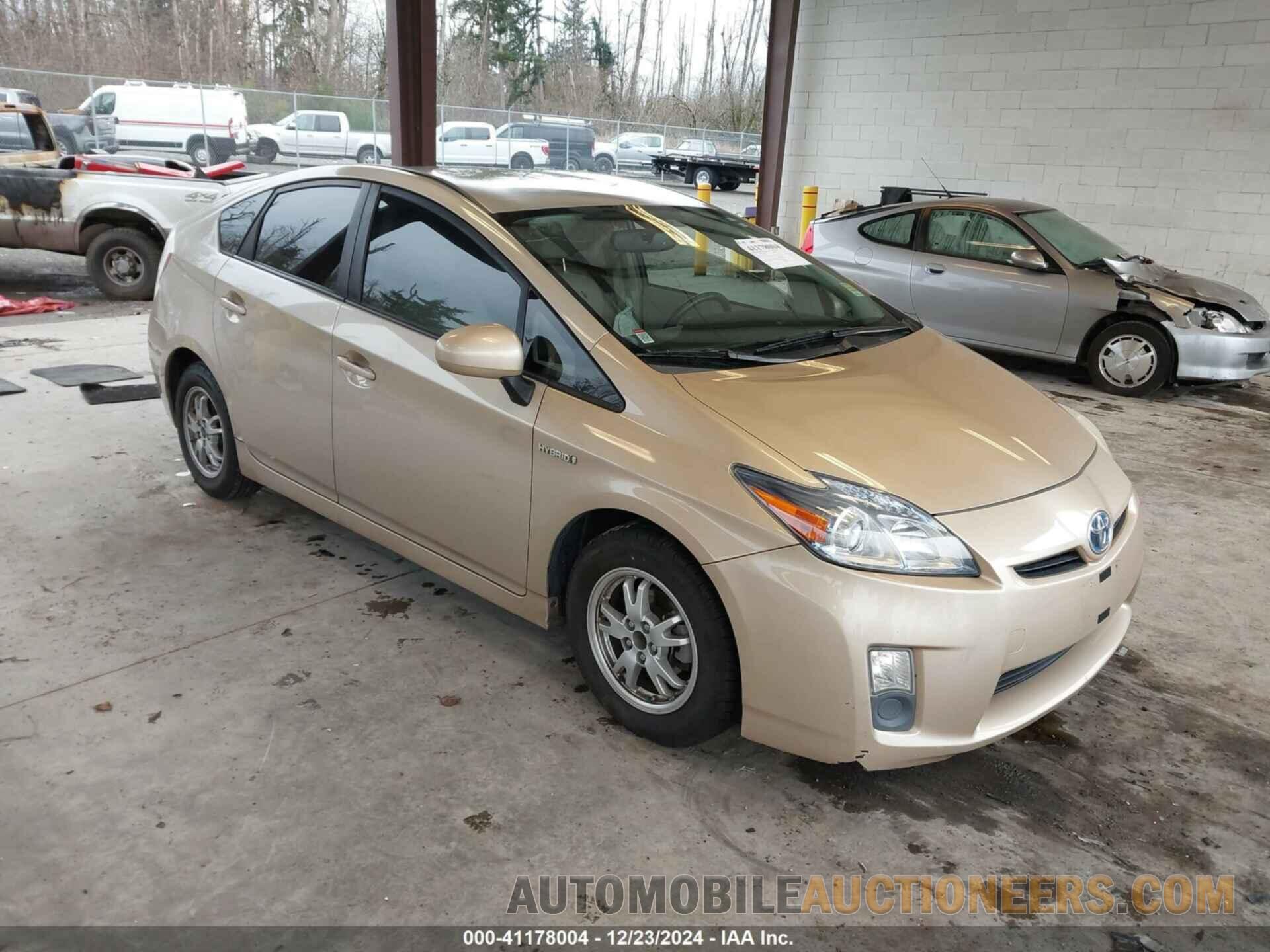 JTDKN3DUXB0288458 TOYOTA PRIUS 2011