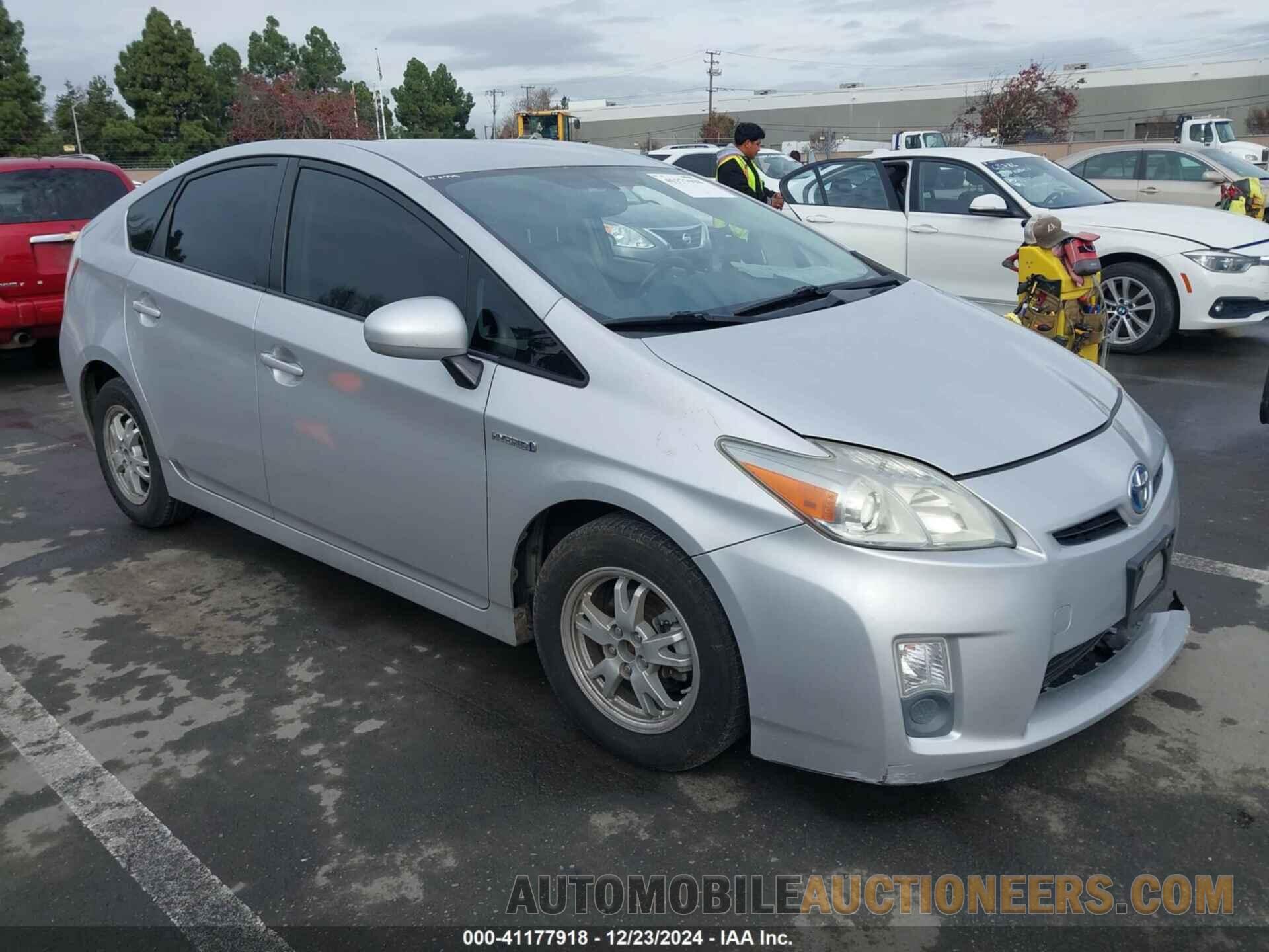 JTDKN3DUXB0292252 TOYOTA PRIUS 2011