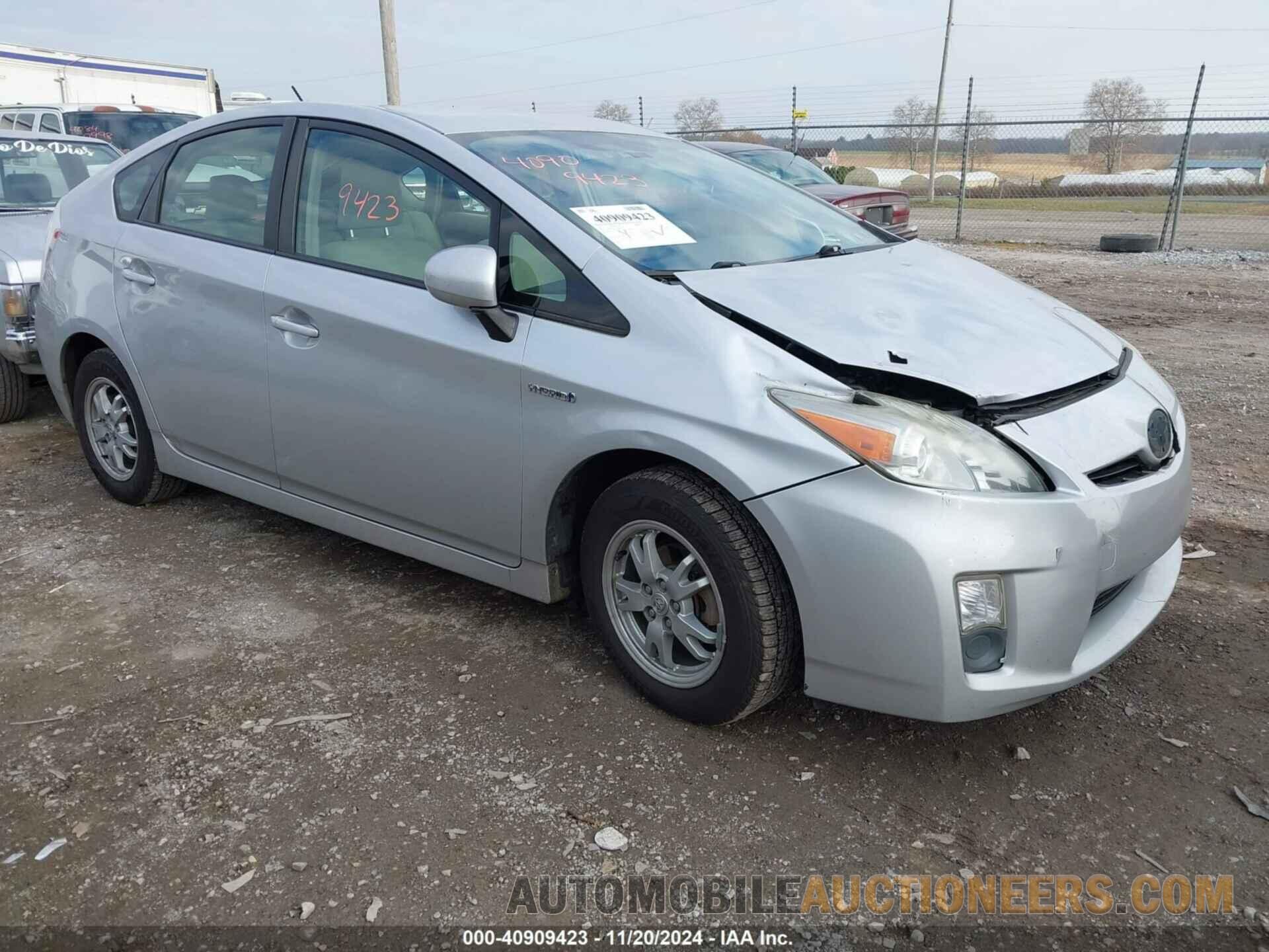 JTDKN3DUXB0300219 TOYOTA PRIUS 2011