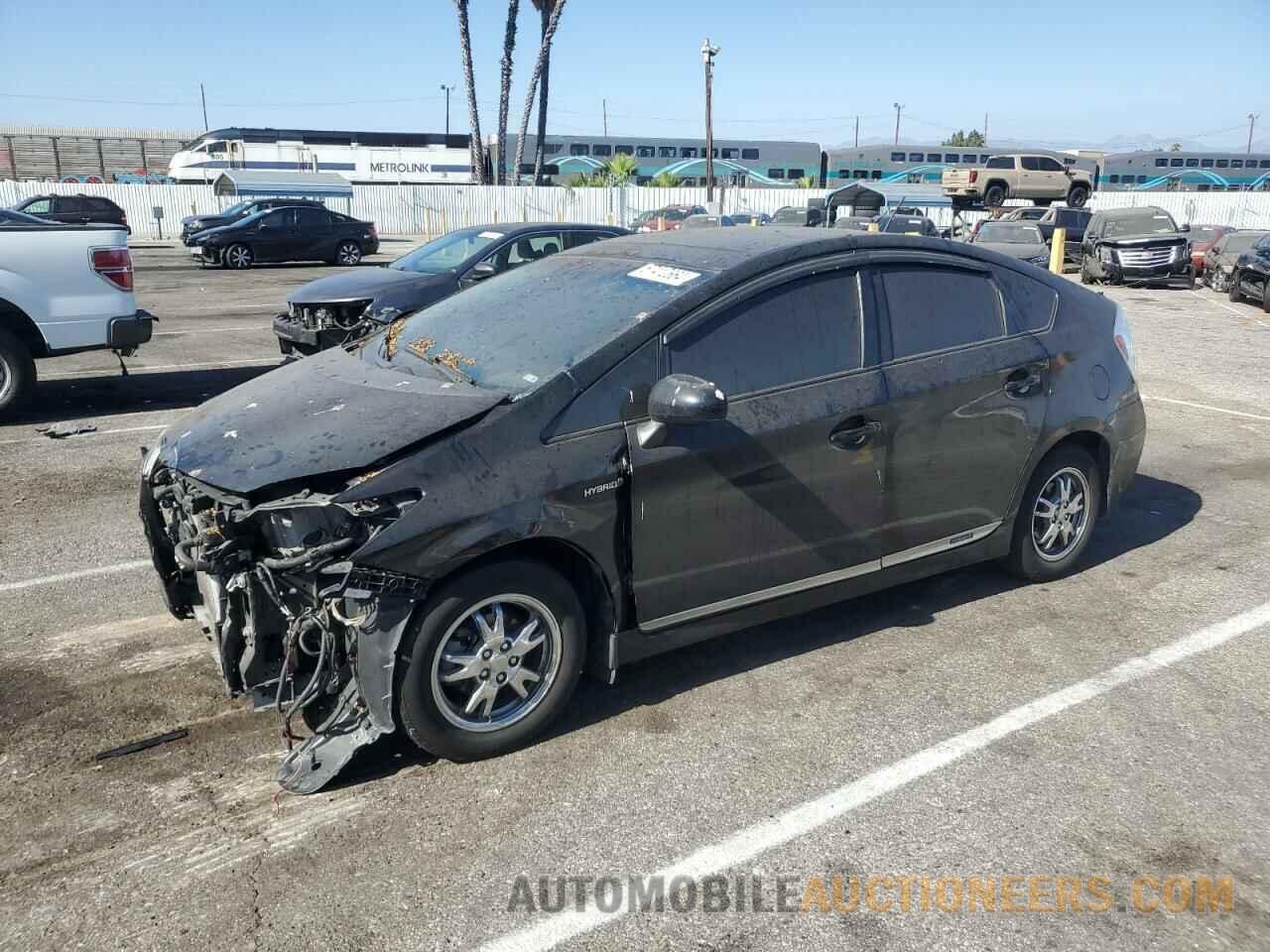 JTDKN3DUXB1381961 TOYOTA PRIUS 2011