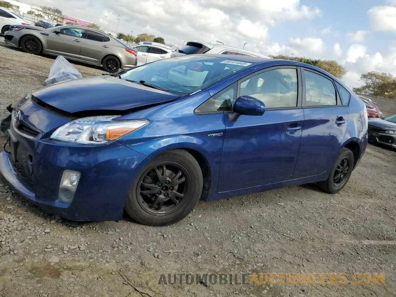 JTDKN3DUXB1463141 TOYOTA PRIUS 2011