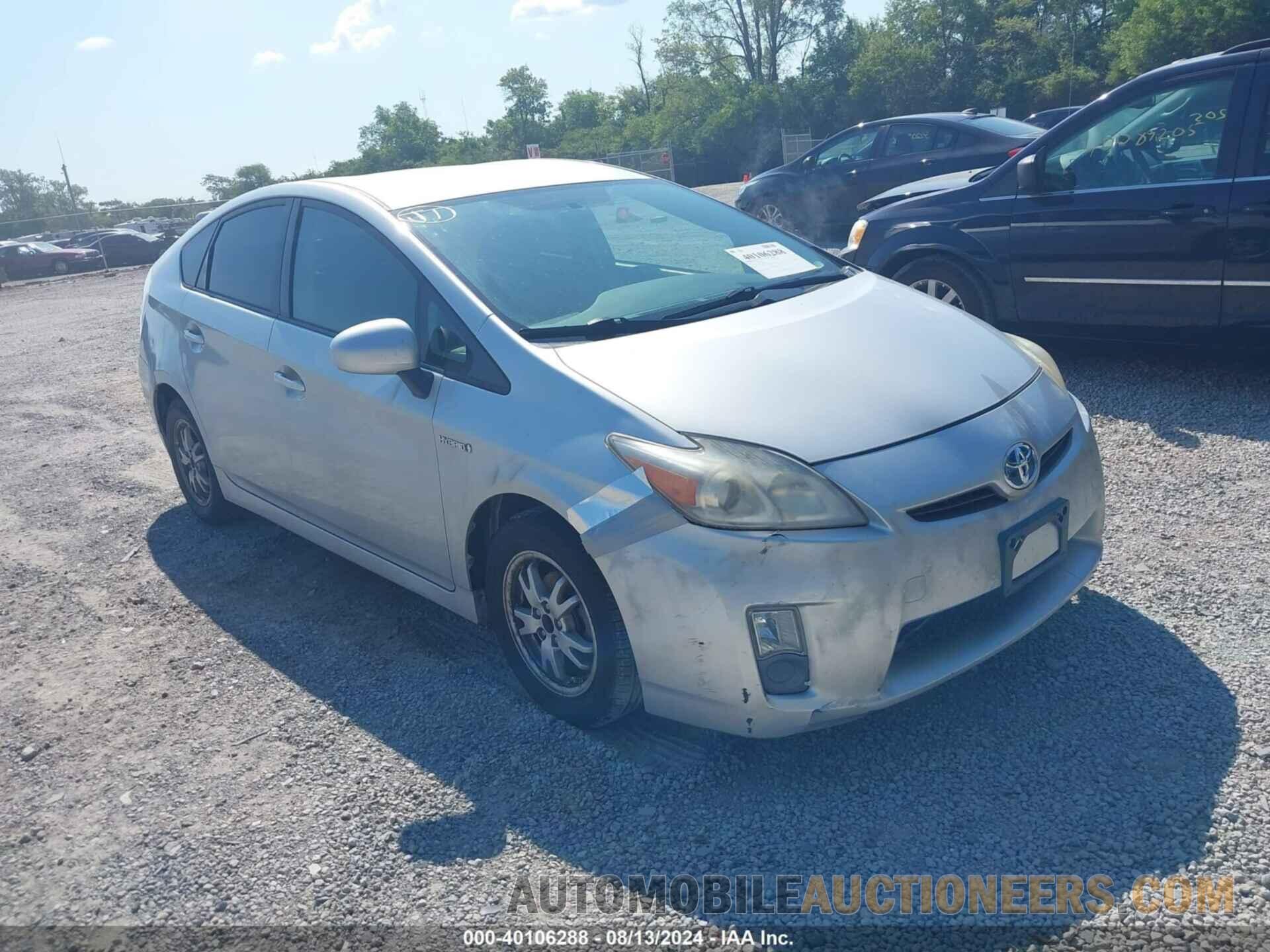 JTDKN3DUXB5336012 TOYOTA PRIUS 2011