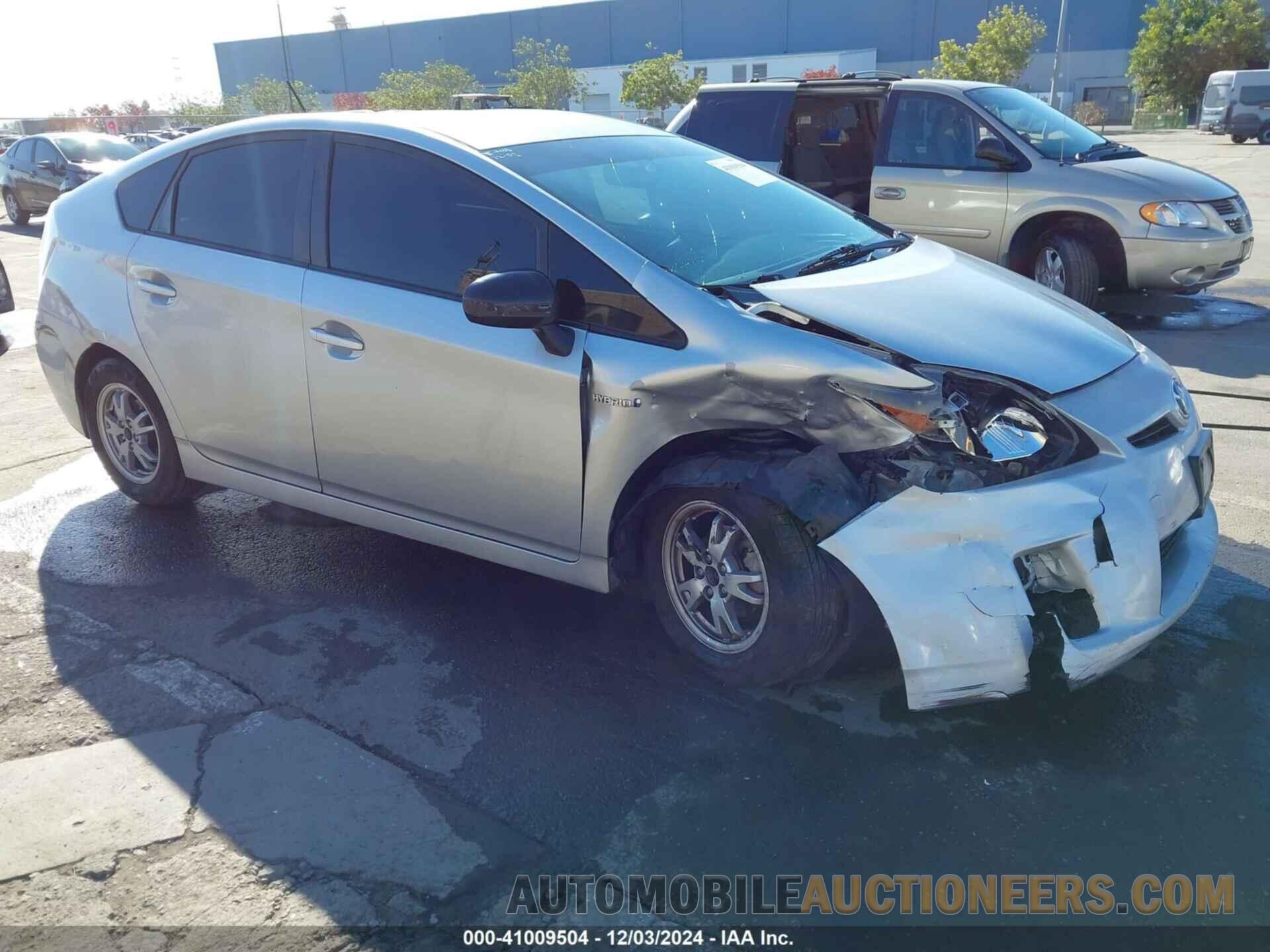 JTDKN3DUXB5343400 TOYOTA PRIUS 2011