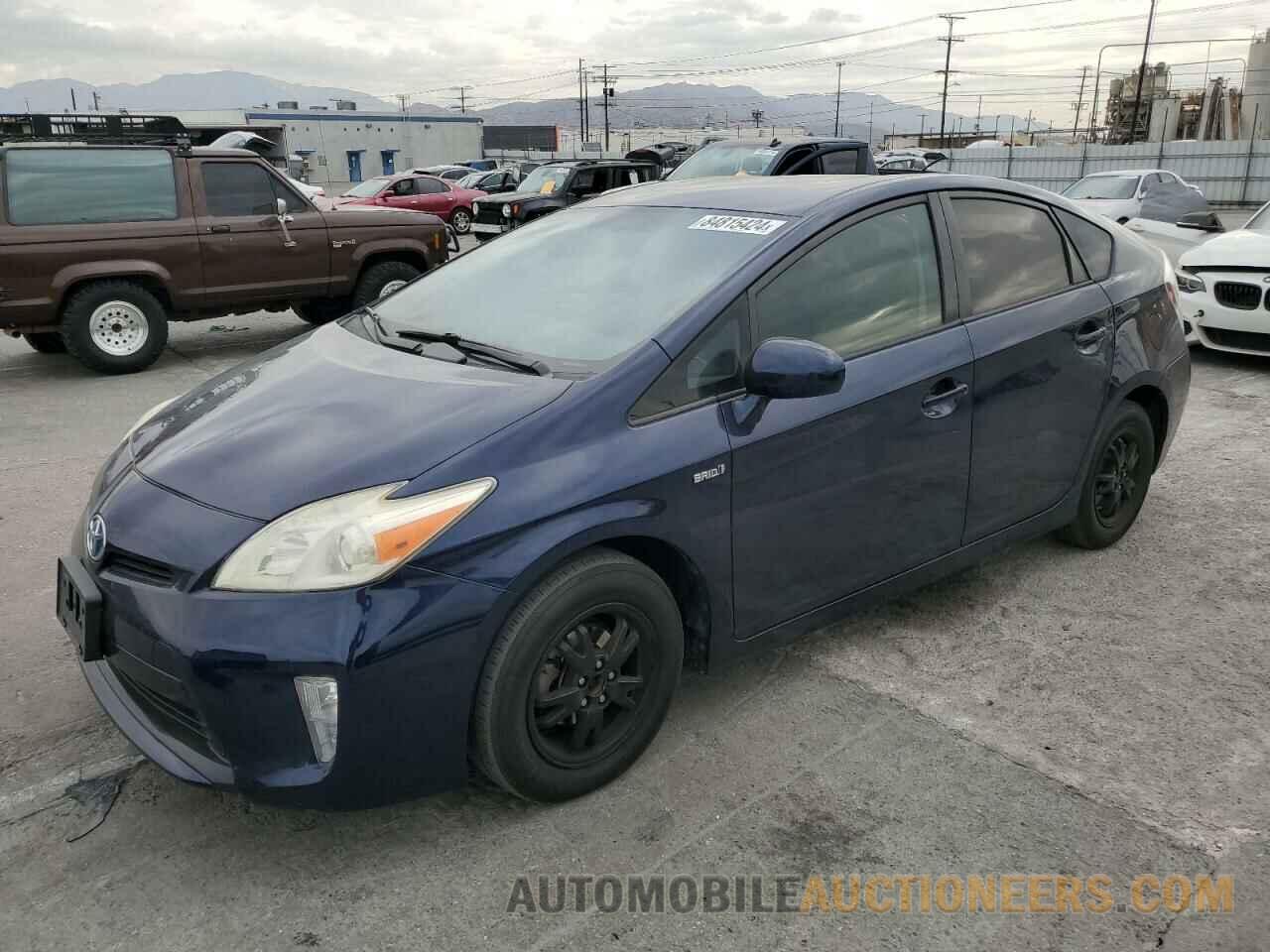 JTDKN3DUXC1529348 TOYOTA PRIUS 2012