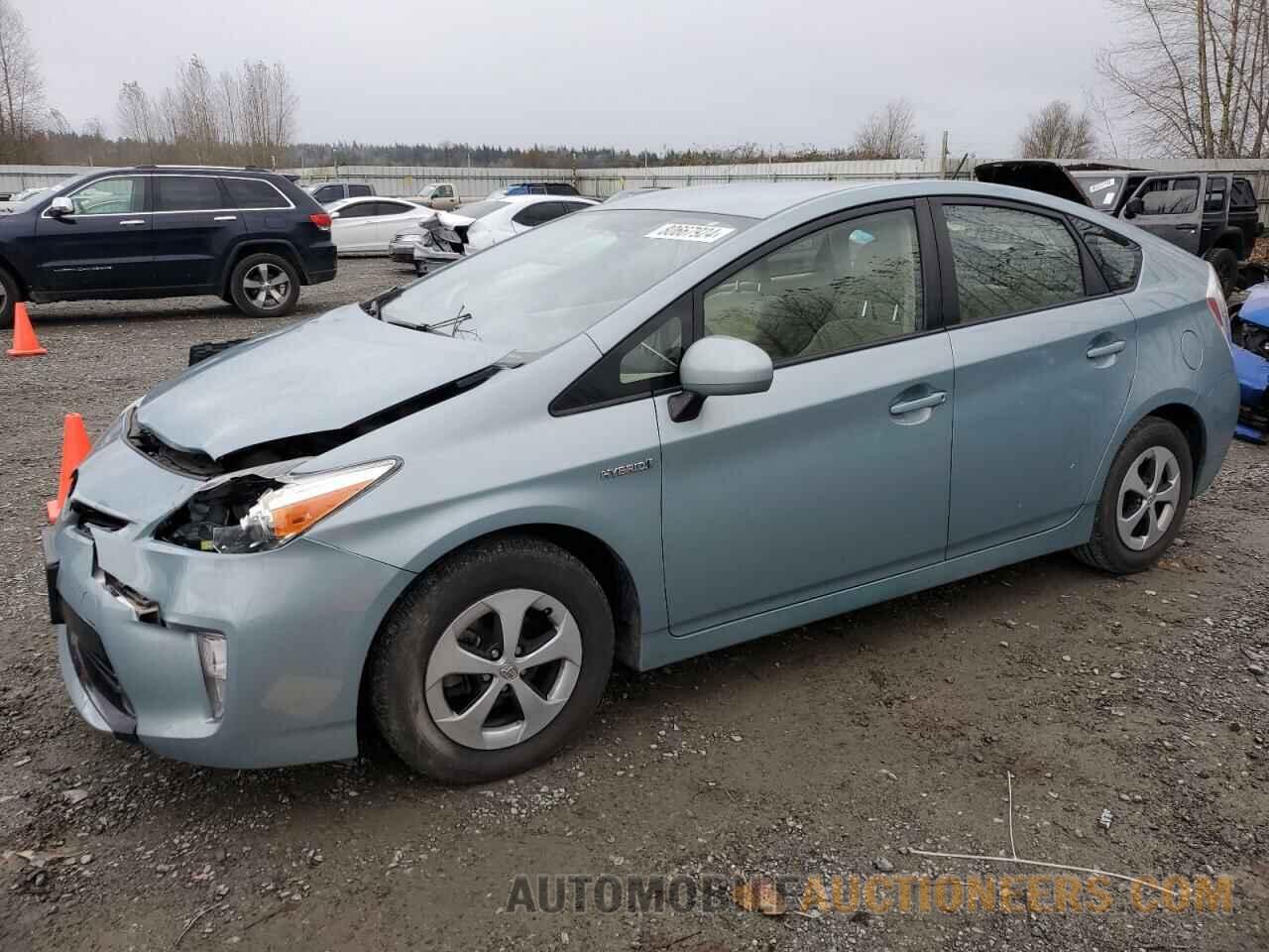 JTDKN3DUXC1534324 TOYOTA PRIUS 2012