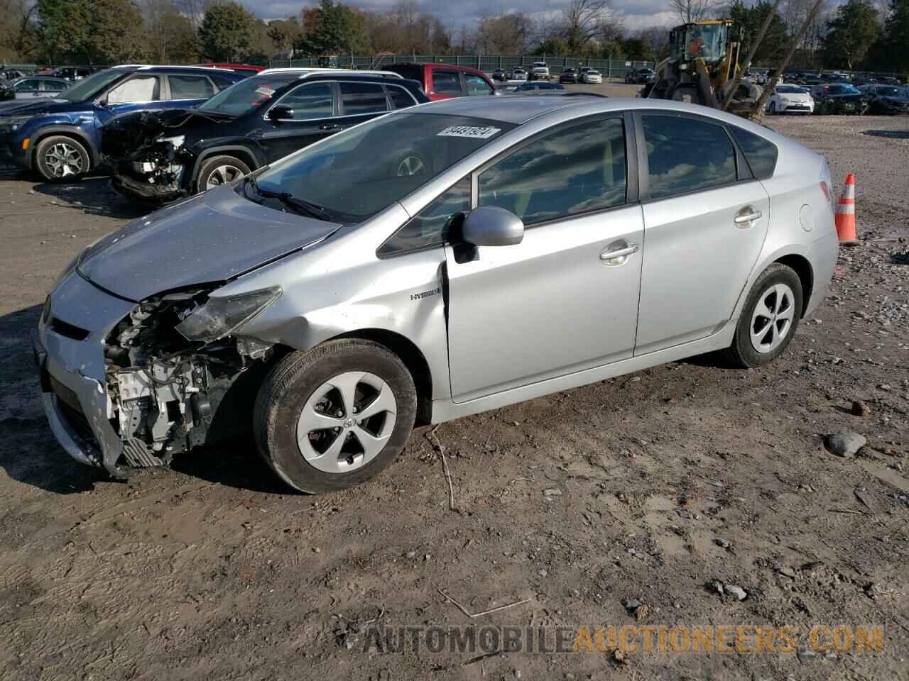 JTDKN3DUXC1555691 TOYOTA PRIUS 2012