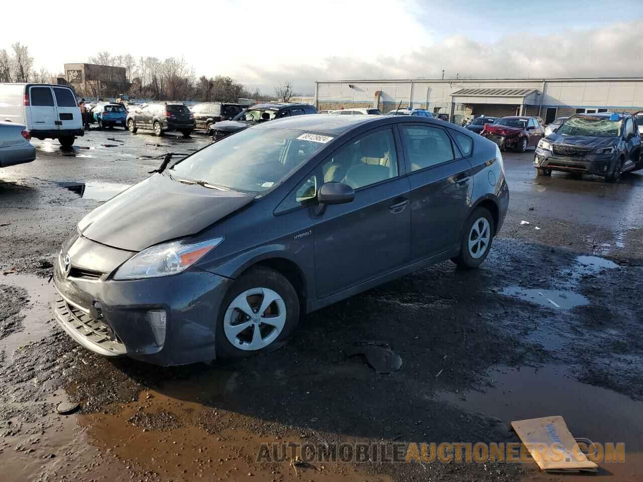 JTDKN3DUXC1596922 TOYOTA PRIUS 2012