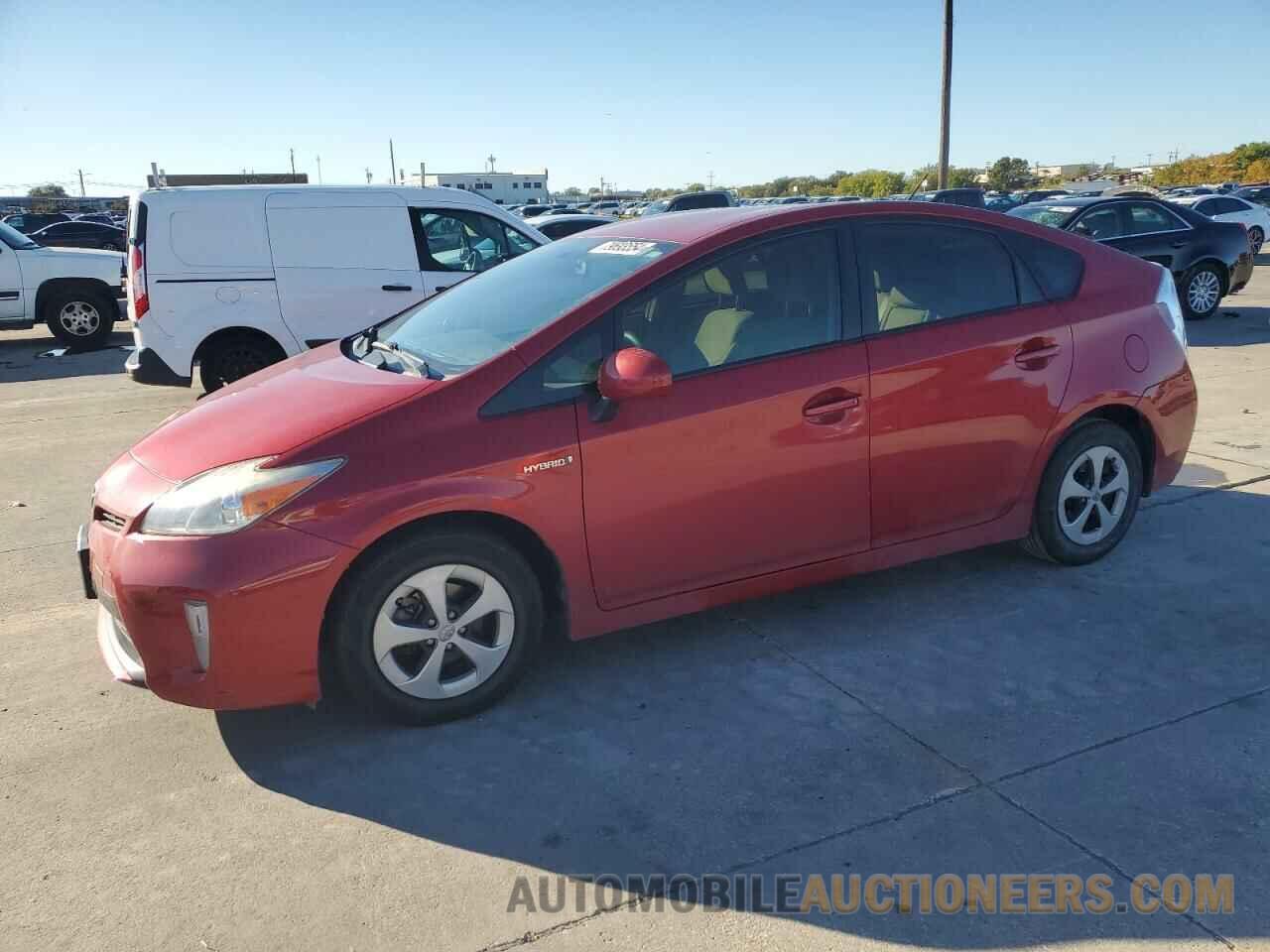 JTDKN3DUXC1607658 TOYOTA PRIUS 2012