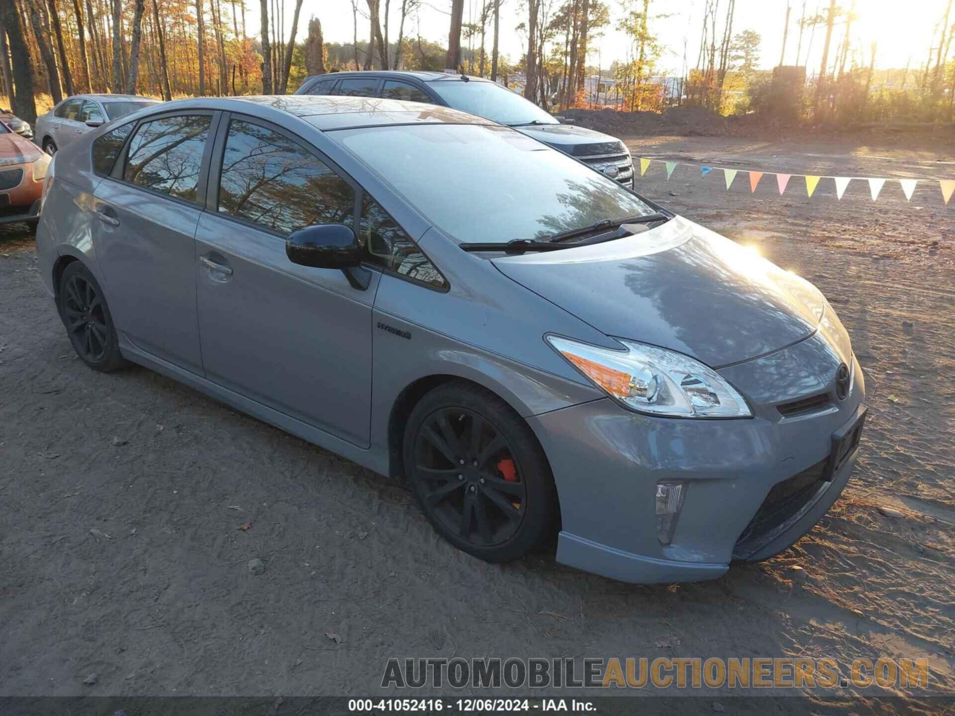 JTDKN3DUXC5374910 TOYOTA PRIUS 2012