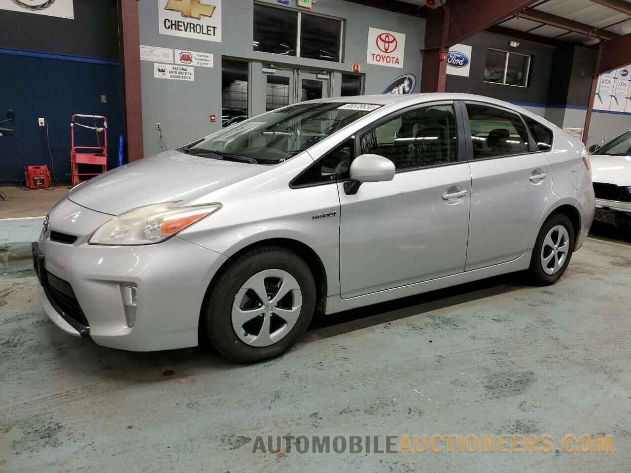 JTDKN3DUXC5393053 TOYOTA PRIUS 2012