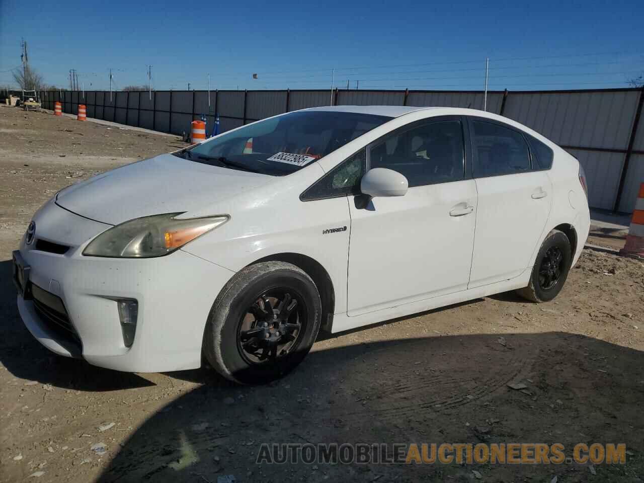 JTDKN3DUXC5423104 TOYOTA PRIUS 2012