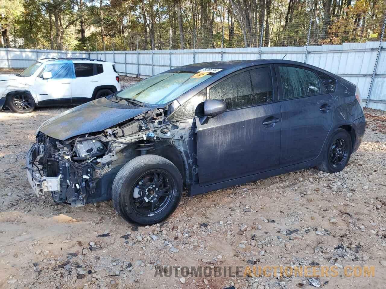 JTDKN3DUXC5459908 TOYOTA PRIUS 2012