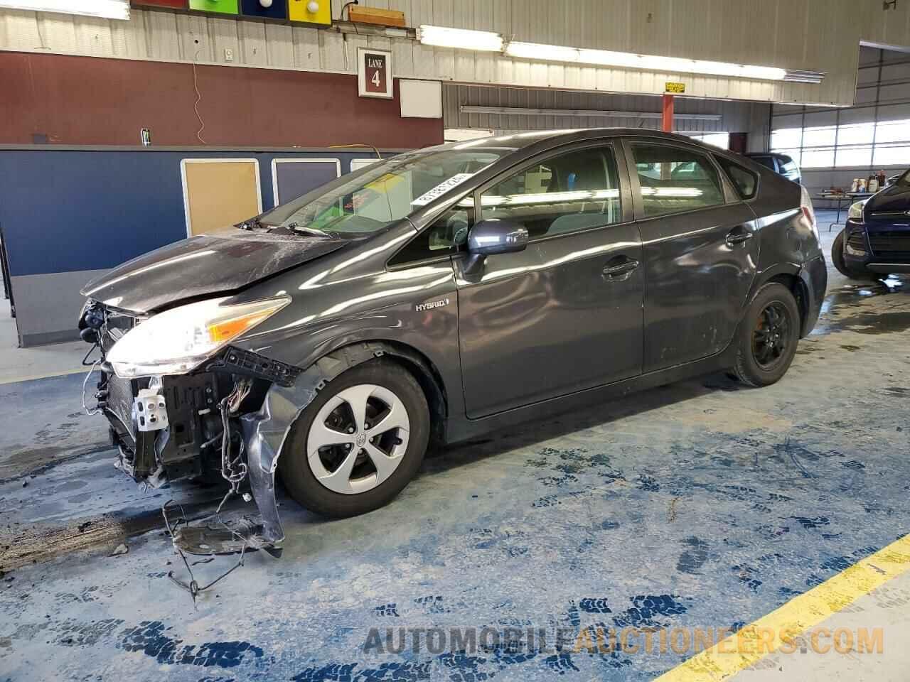 JTDKN3DUXC5462484 TOYOTA PRIUS 2012