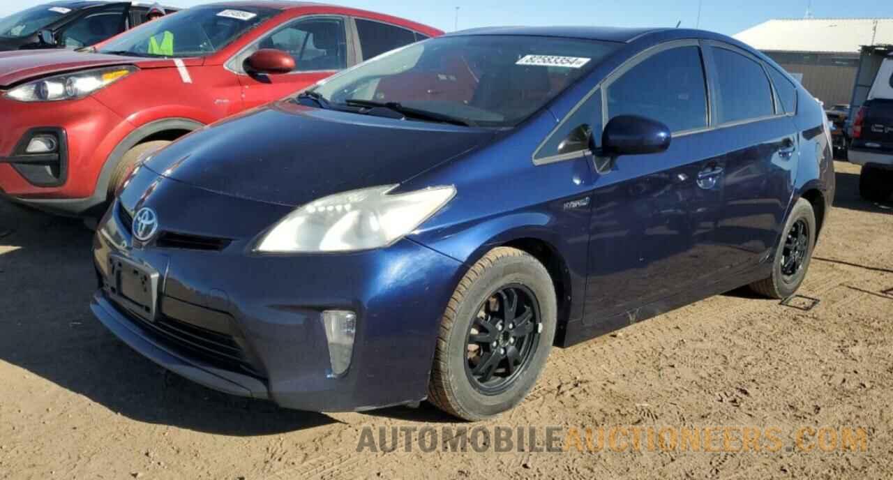 JTDKN3DUXD0345115 TOYOTA PRIUS 2013