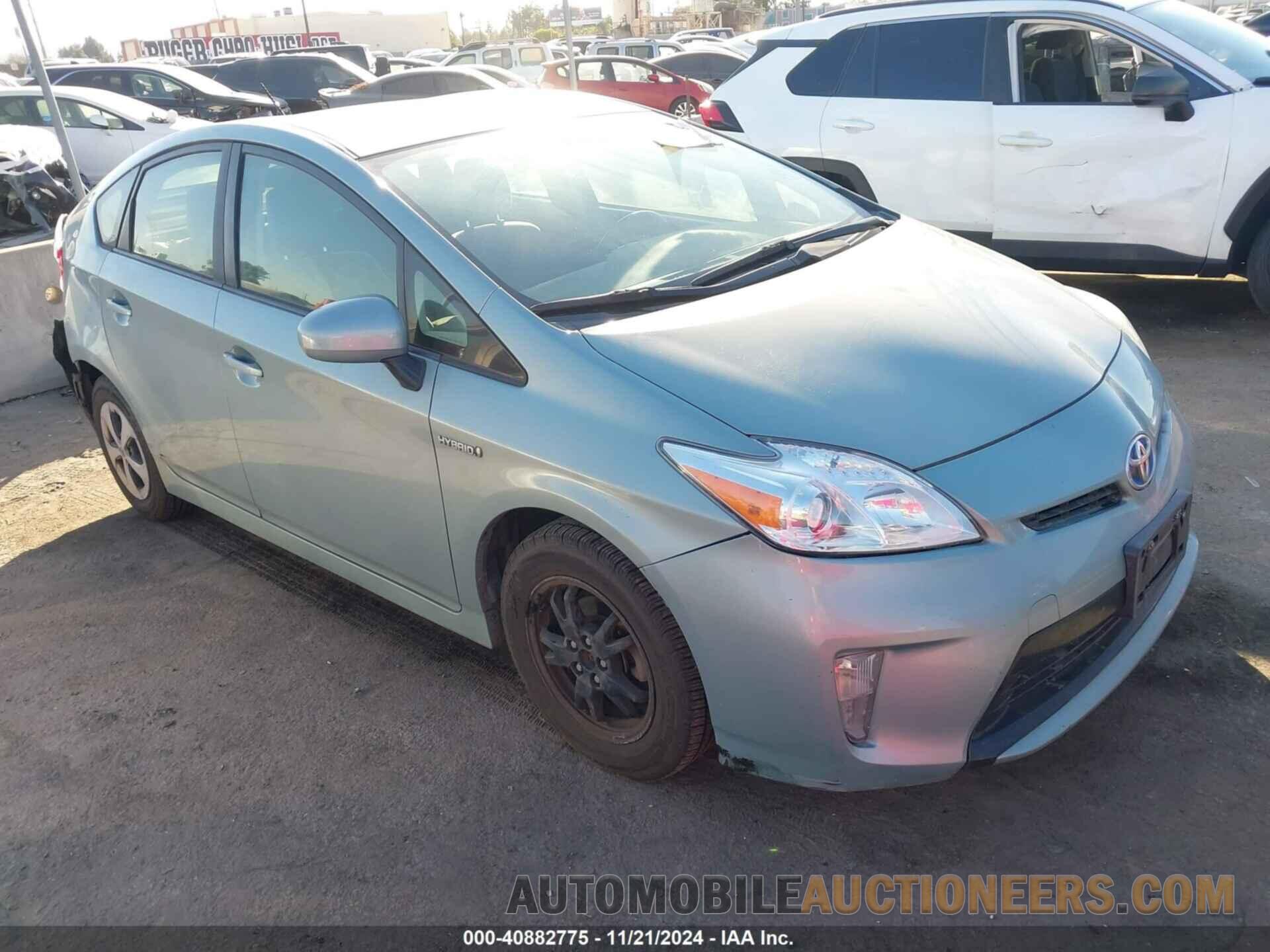 JTDKN3DUXD1641441 TOYOTA PRIUS 2013