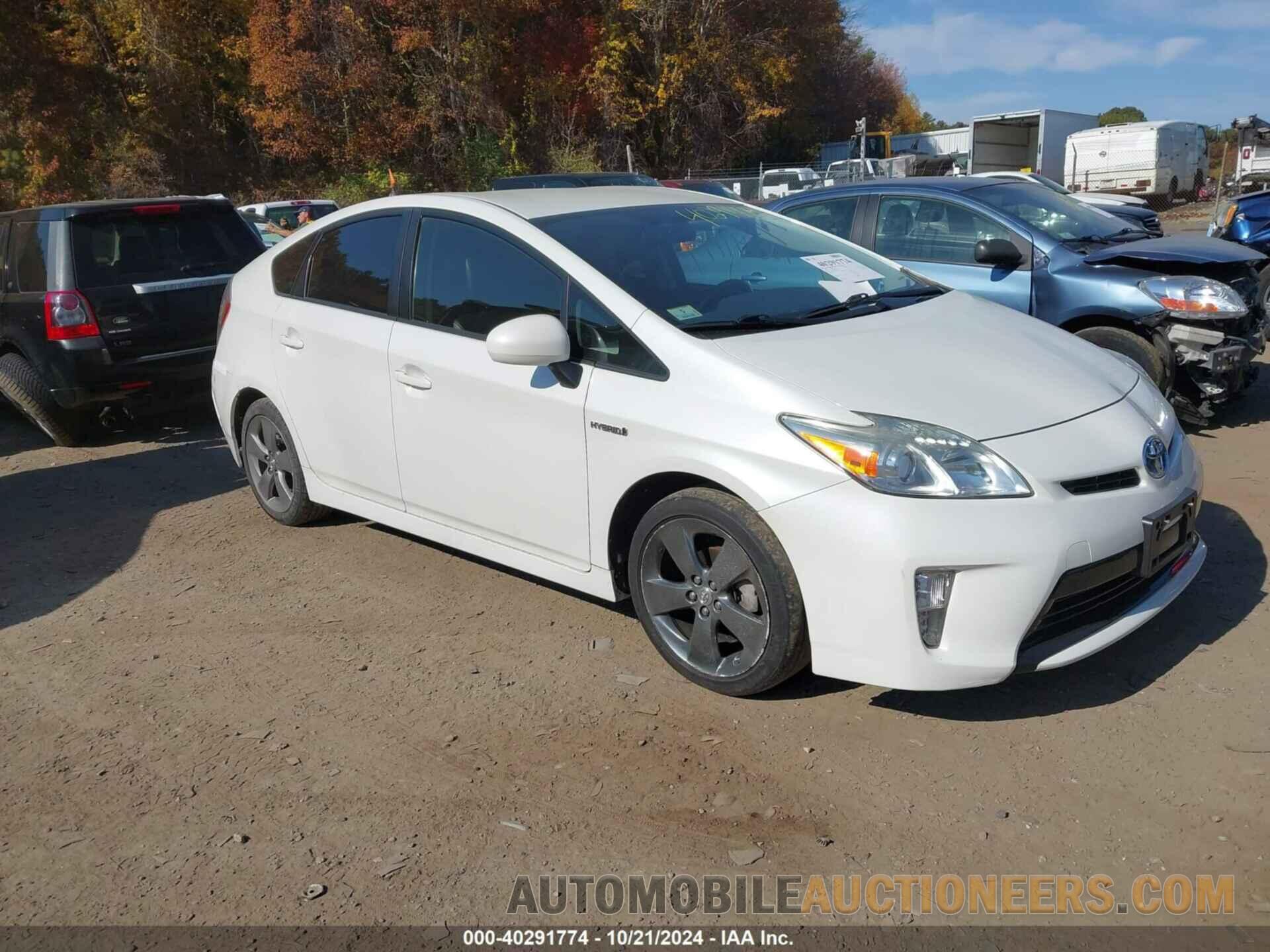 JTDKN3DUXD1646929 TOYOTA PRIUS 2013