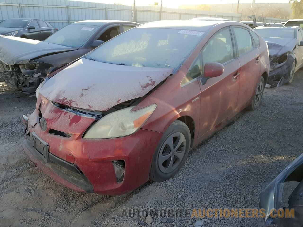 JTDKN3DUXD1699484 TOYOTA PRIUS 2013