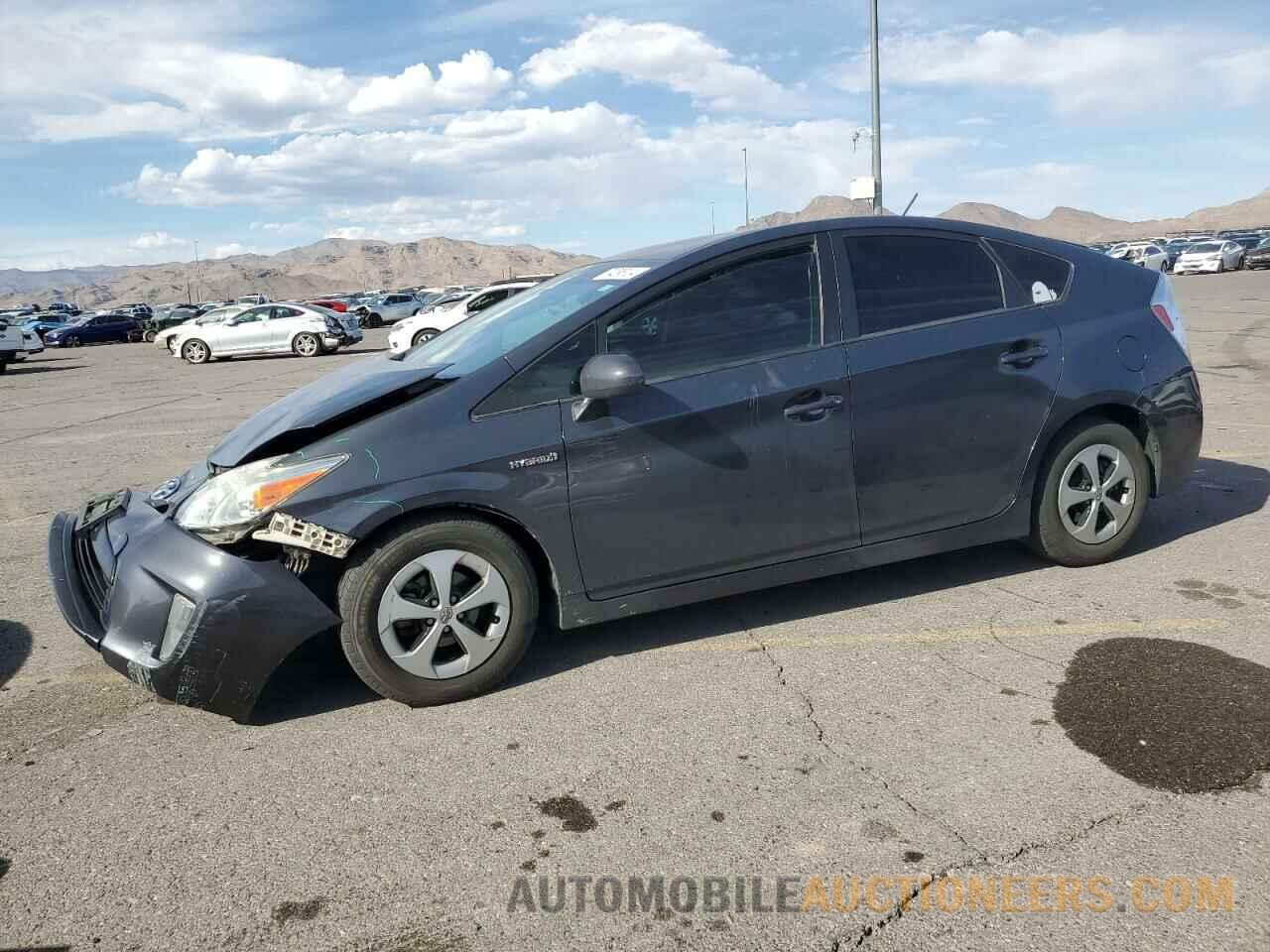 JTDKN3DUXE0378097 TOYOTA PRIUS 2014