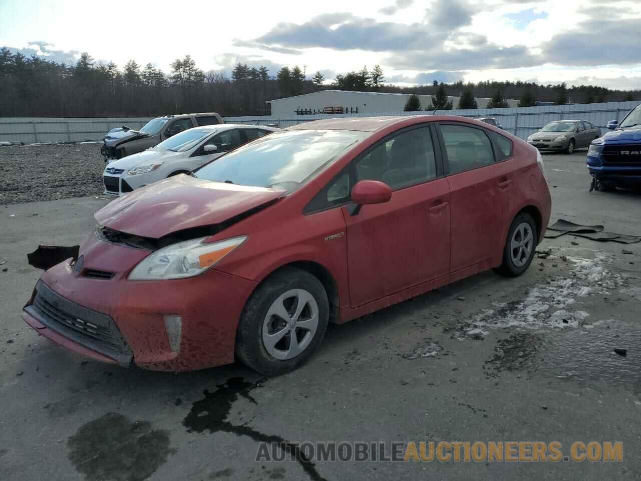 JTDKN3DUXE1755747 TOYOTA PRIUS 2014