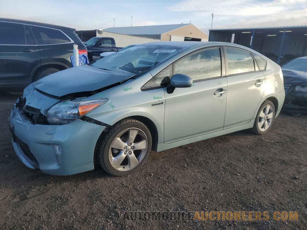 JTDKN3DUXE1782219 TOYOTA PRIUS 2014