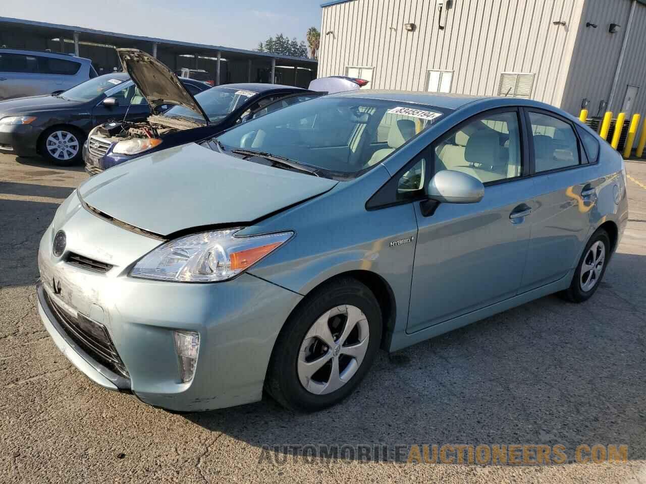 JTDKN3DUXE1809077 TOYOTA PRIUS 2014