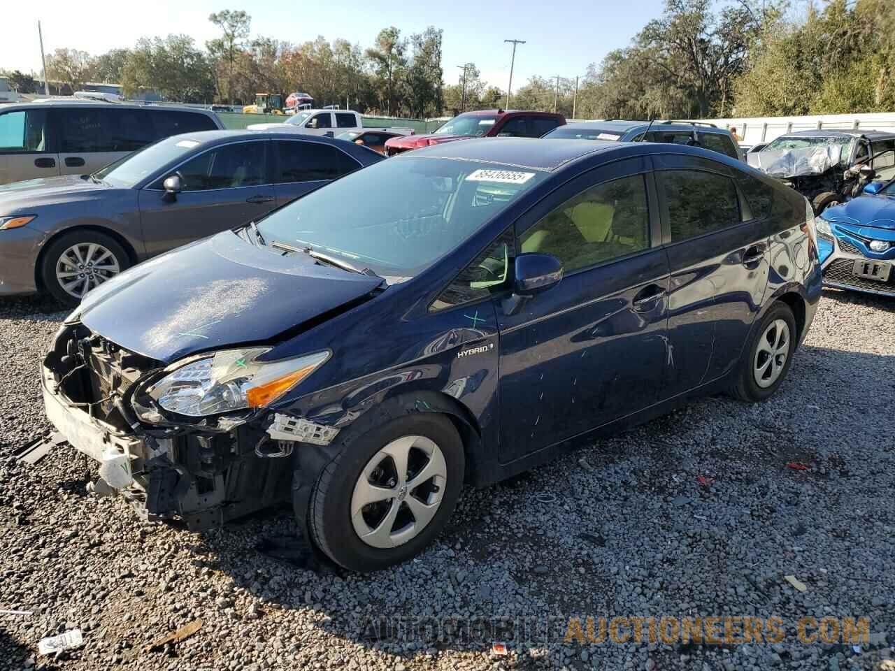 JTDKN3DUXE1827448 TOYOTA PRIUS 2014