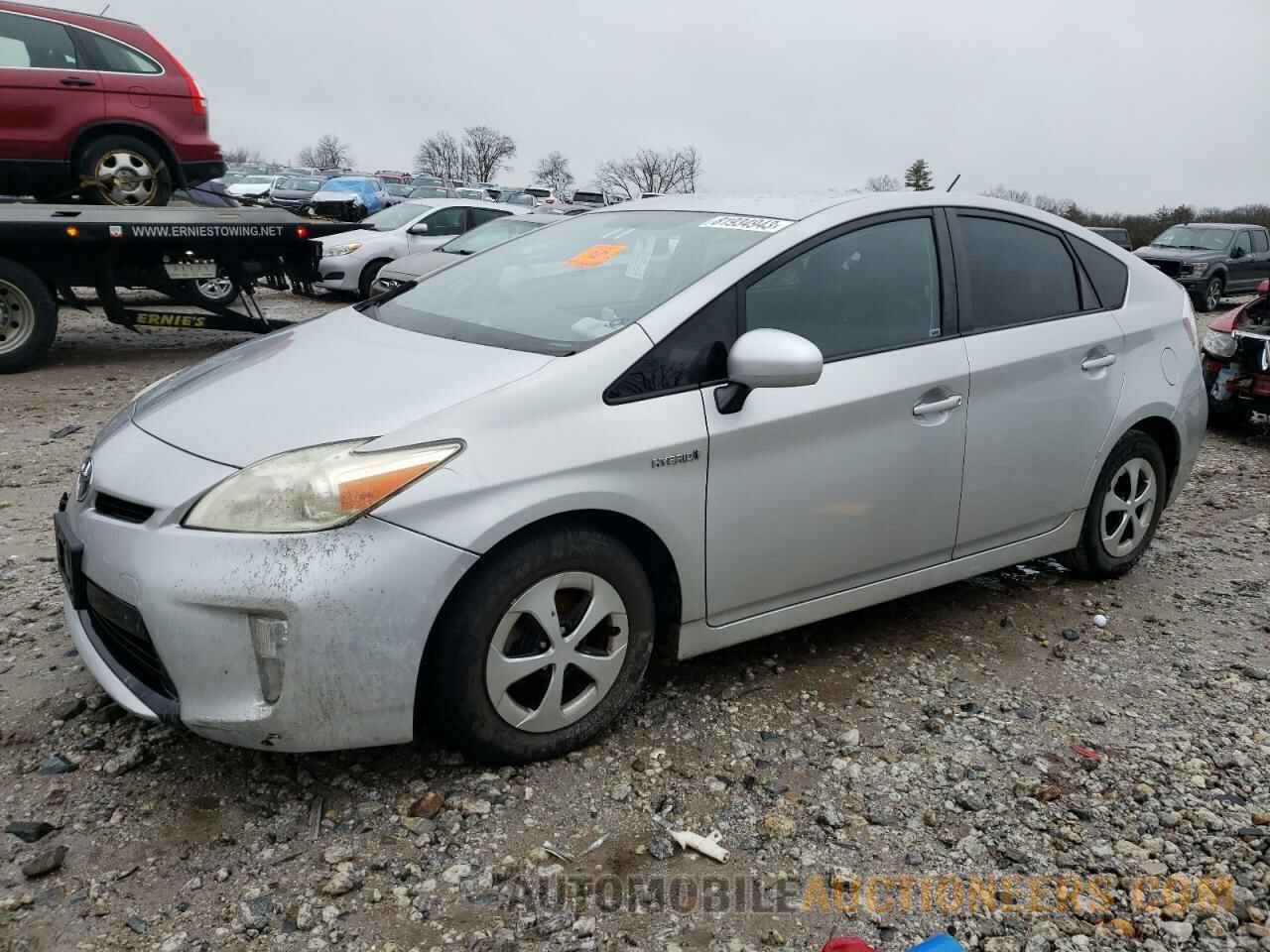 JTDKN3DUXF0399663 TOYOTA PRIUS 2015