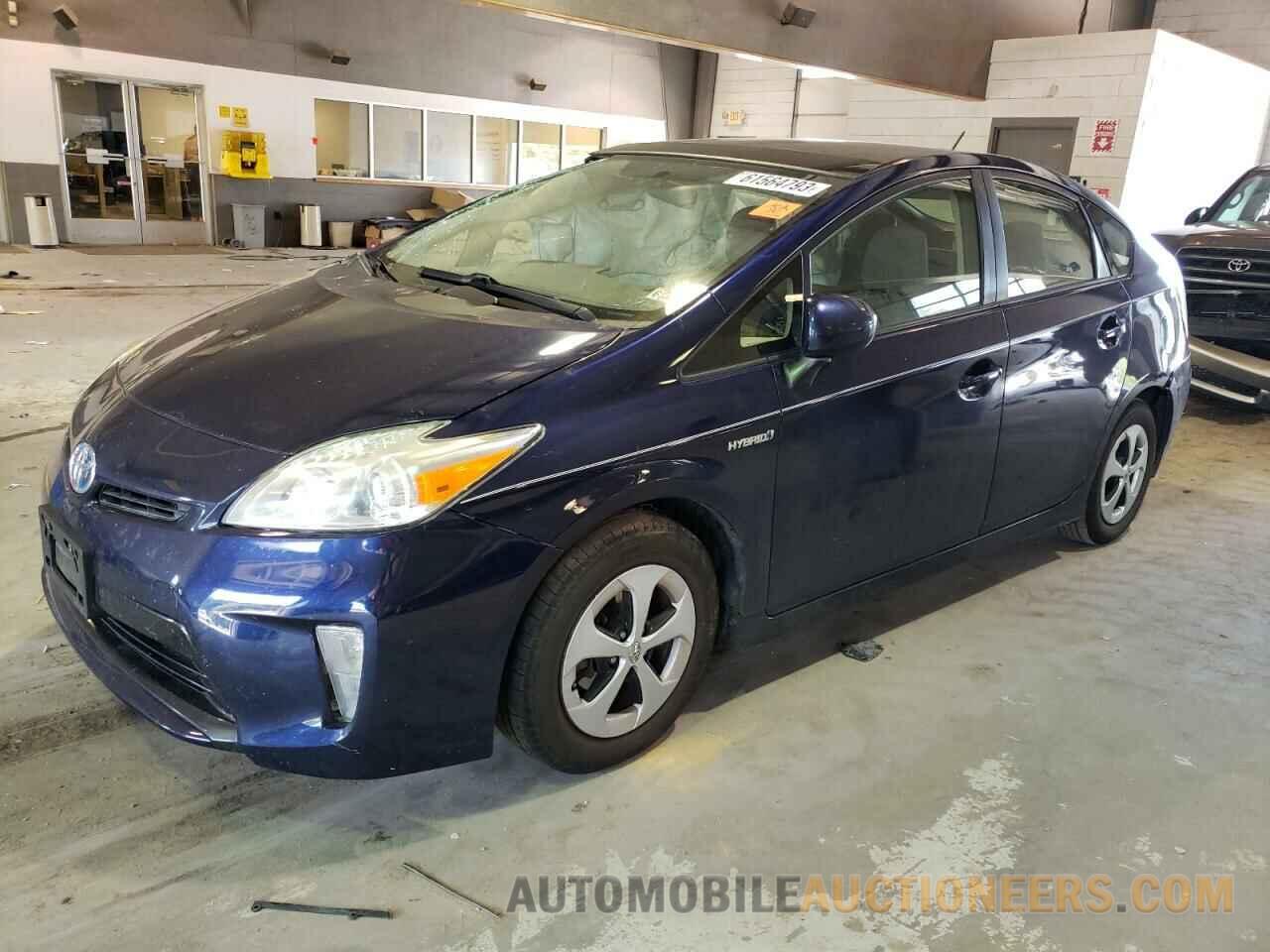 JTDKN3DUXF0399789 TOYOTA PRIUS 2015