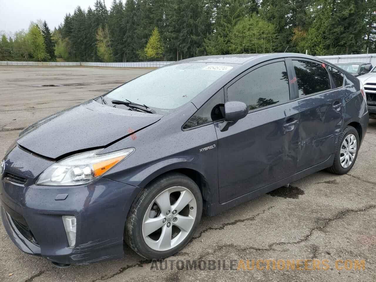 JTDKN3DUXF0406806 TOYOTA PRIUS 2015