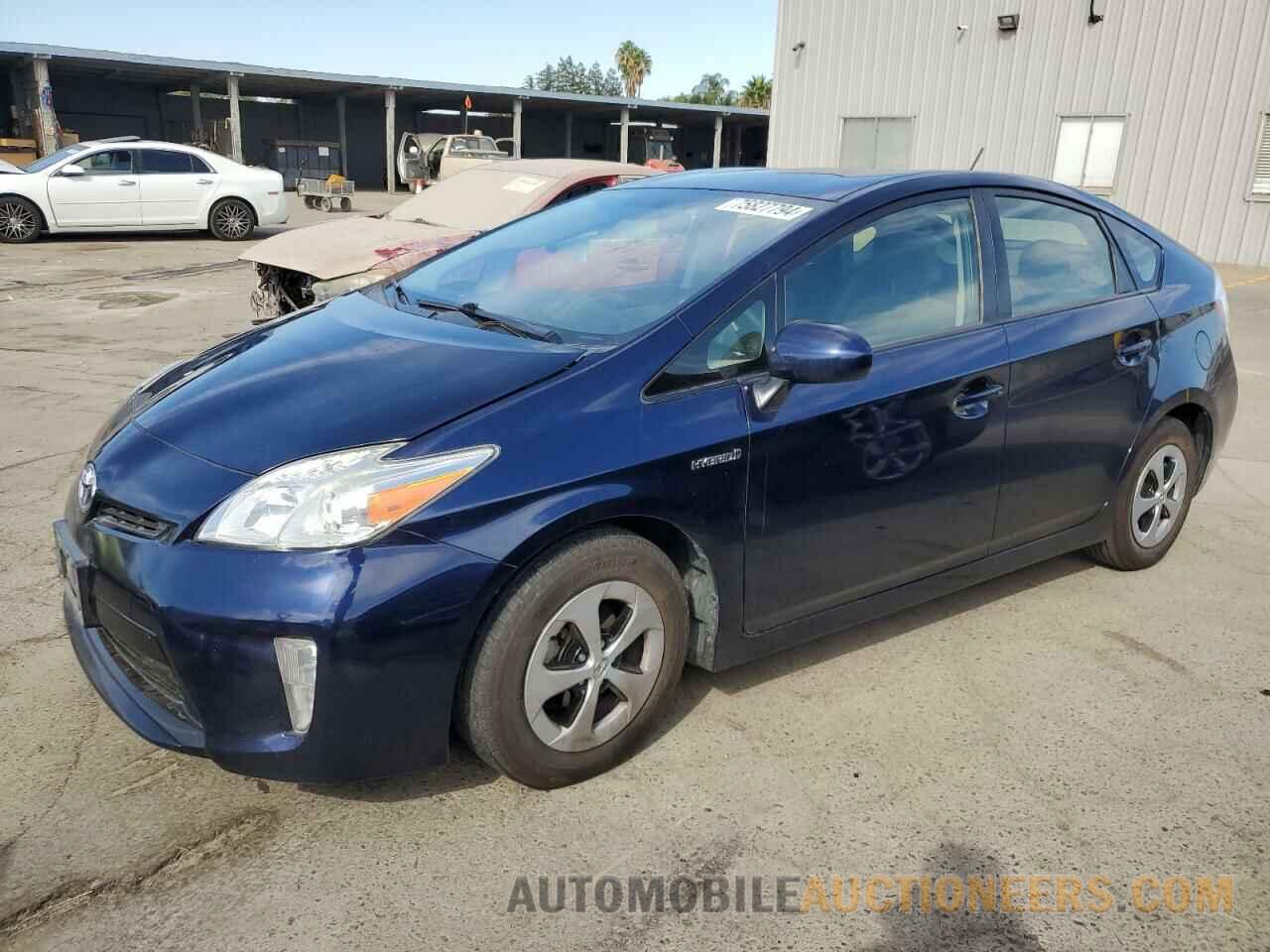 JTDKN3DUXF0414615 TOYOTA PRIUS 2015