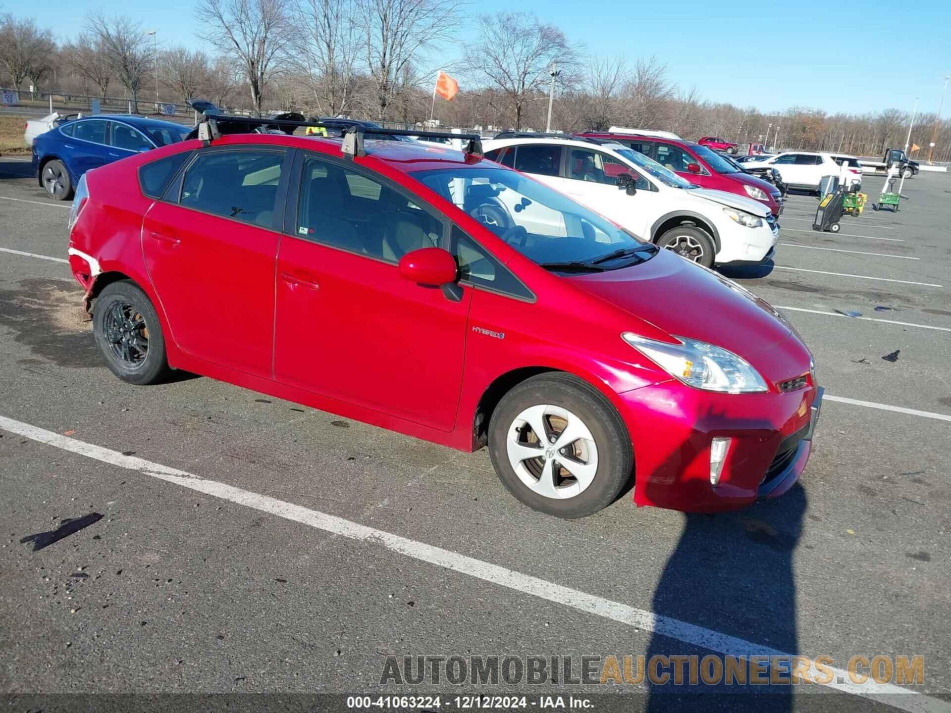 JTDKN3DUXF0416767 TOYOTA PRIUS 2015