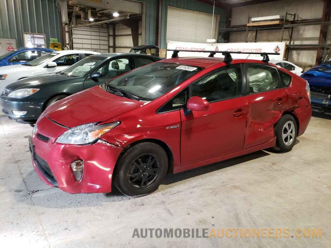 JTDKN3DUXF0422651 TOYOTA PRIUS 2015