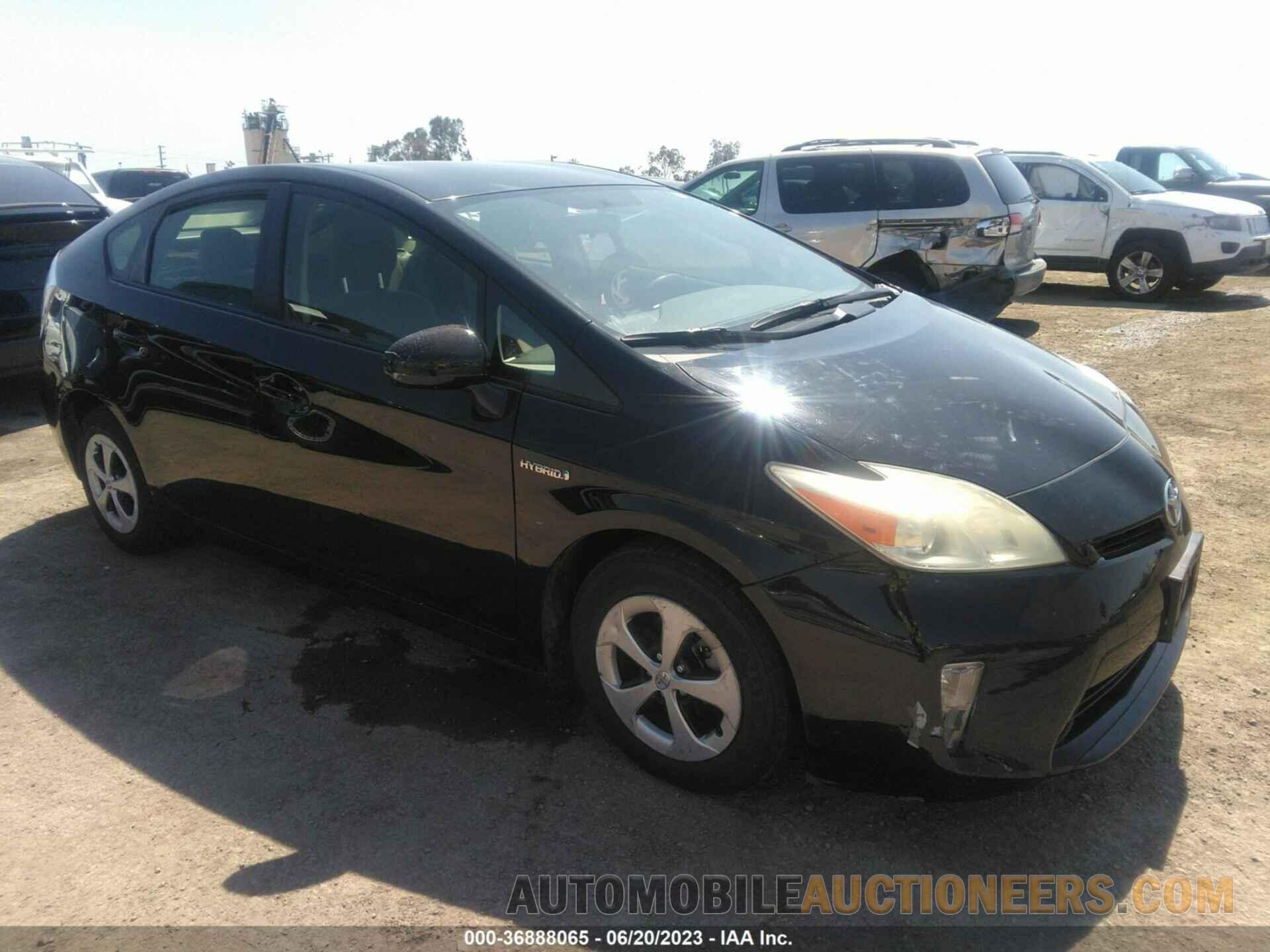 JTDKN3DUXF0436503 TOYOTA PRIUS 2015