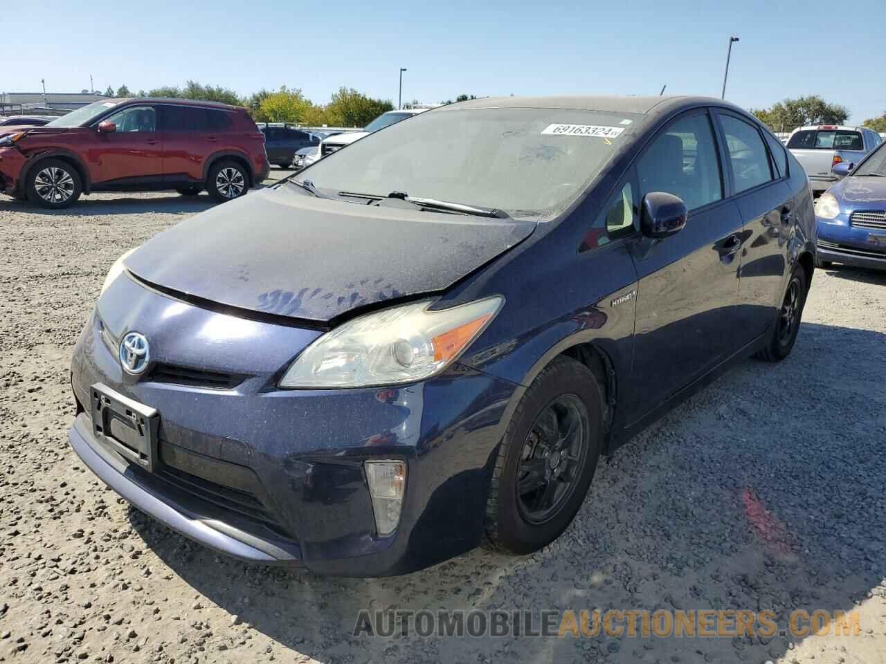 JTDKN3DUXF0449865 TOYOTA PRIUS 2015