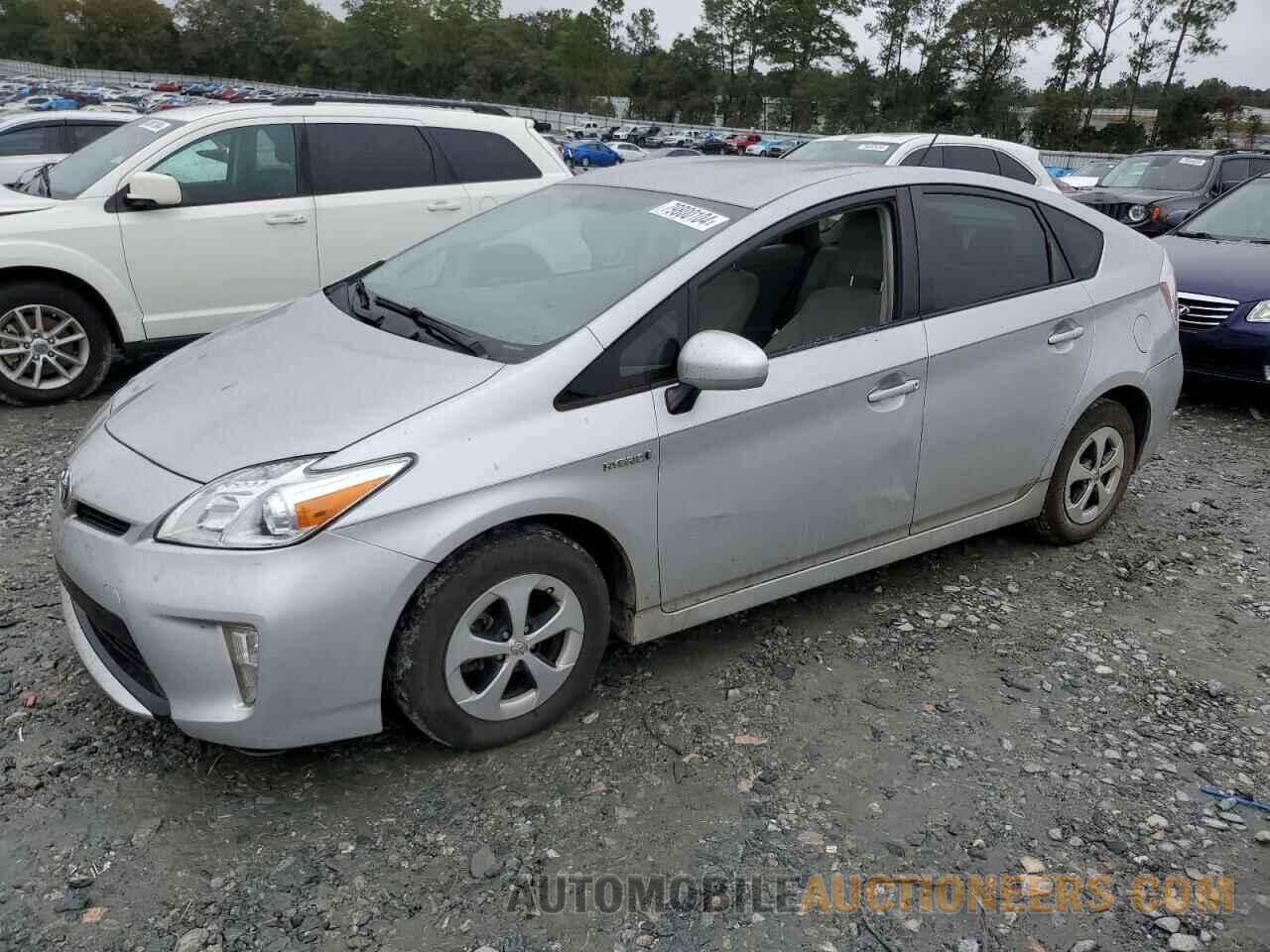 JTDKN3DUXF0453365 TOYOTA PRIUS 2015