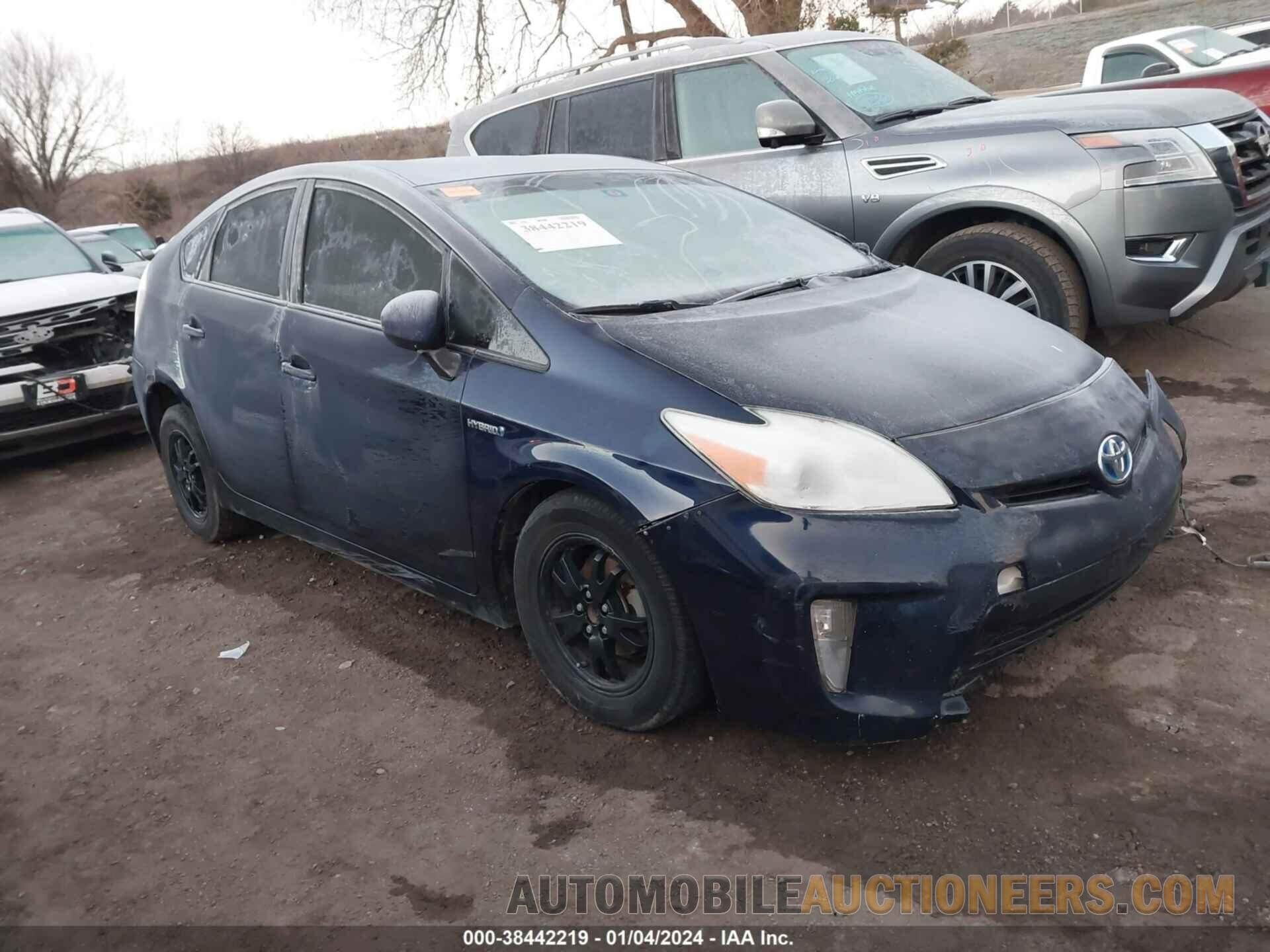 JTDKN3DUXF0459473 TOYOTA PRIUS 2015