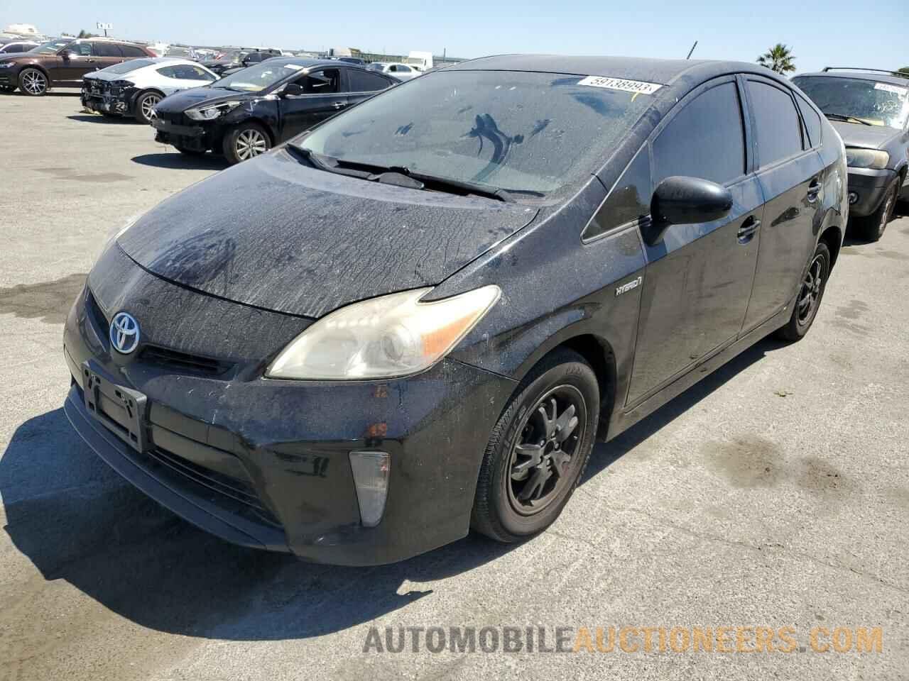 JTDKN3DUXF0460980 TOYOTA PRIUS 2015