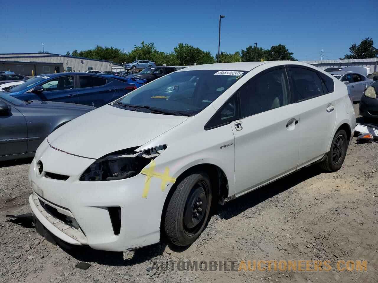 JTDKN3DUXF0464169 TOYOTA PRIUS 2015