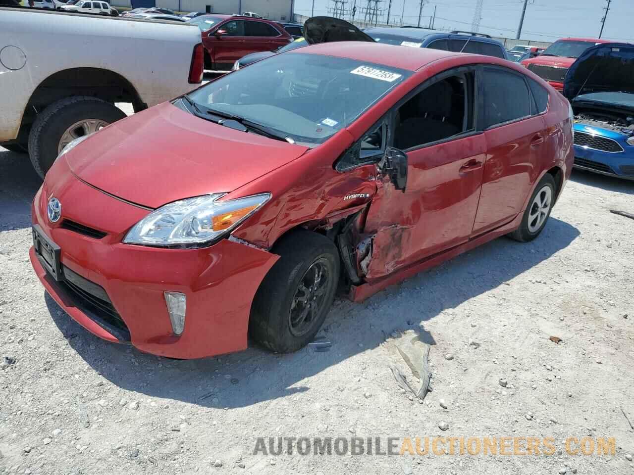 JTDKN3DUXF0473373 TOYOTA PRIUS 2015