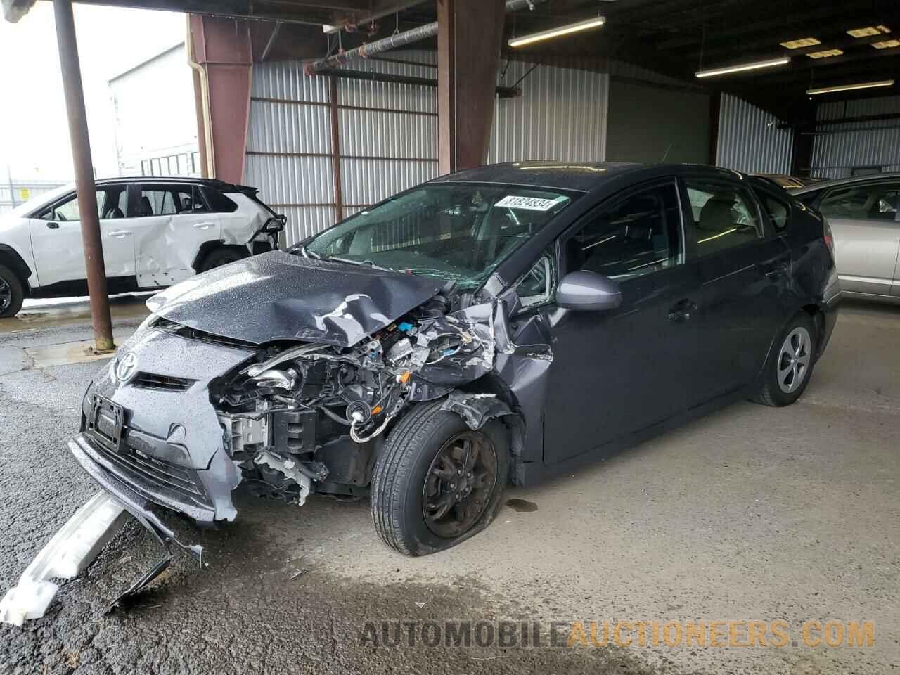 JTDKN3DUXF0475527 TOYOTA PRIUS 2015