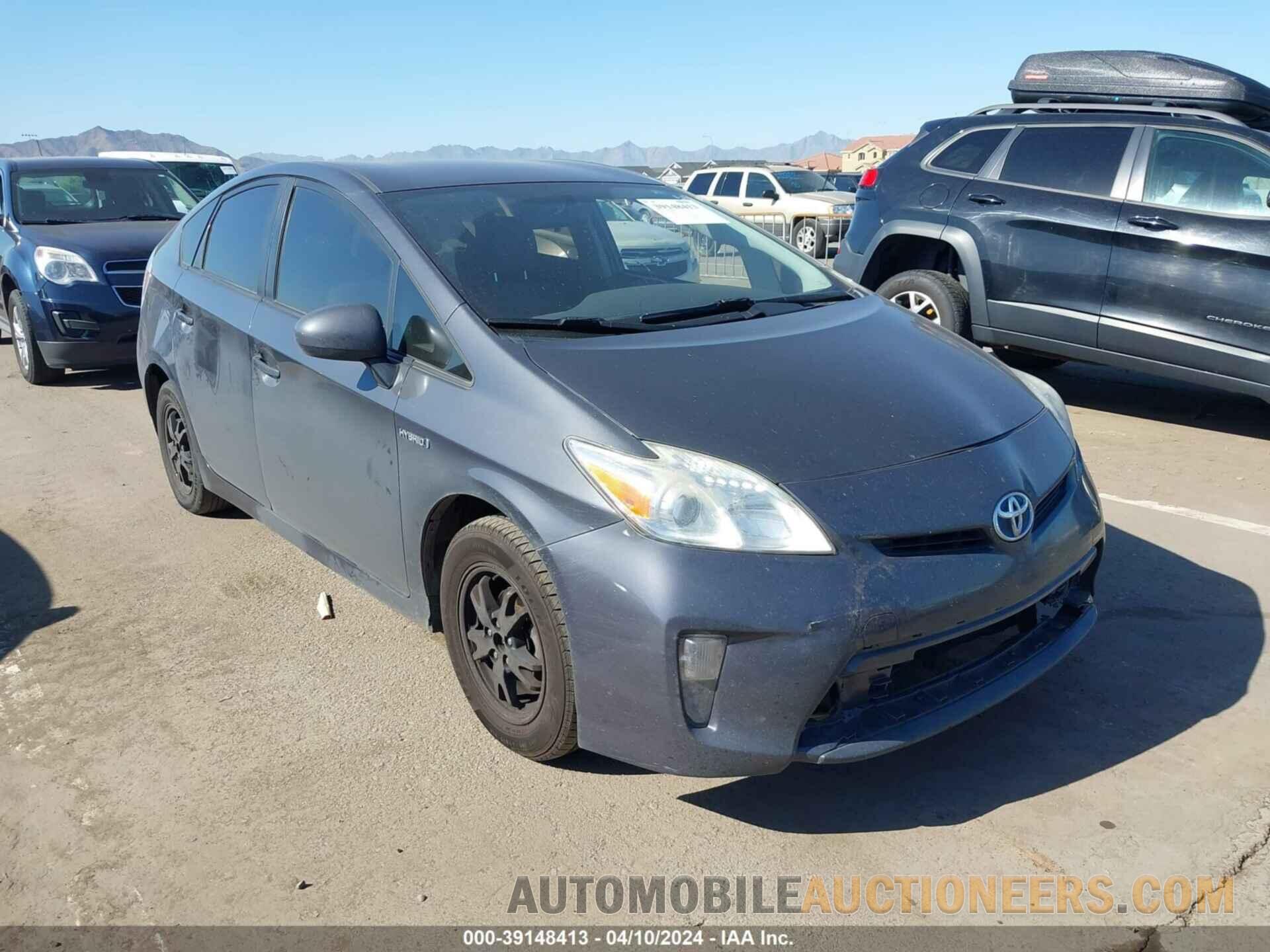 JTDKN3DUXF0477620 TOYOTA PRIUS 2015