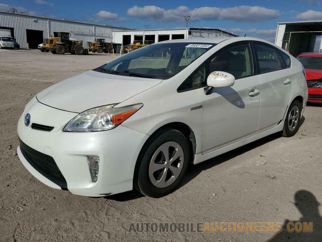 JTDKN3DUXF0483885 TOYOTA PRIUS 2015