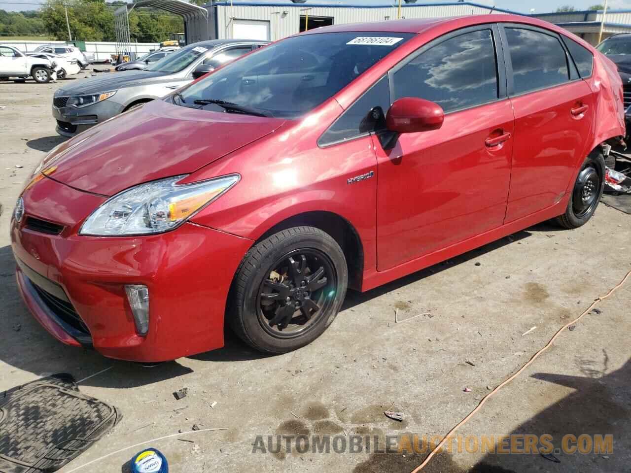 JTDKN3DUXF0484471 TOYOTA PRIUS 2015