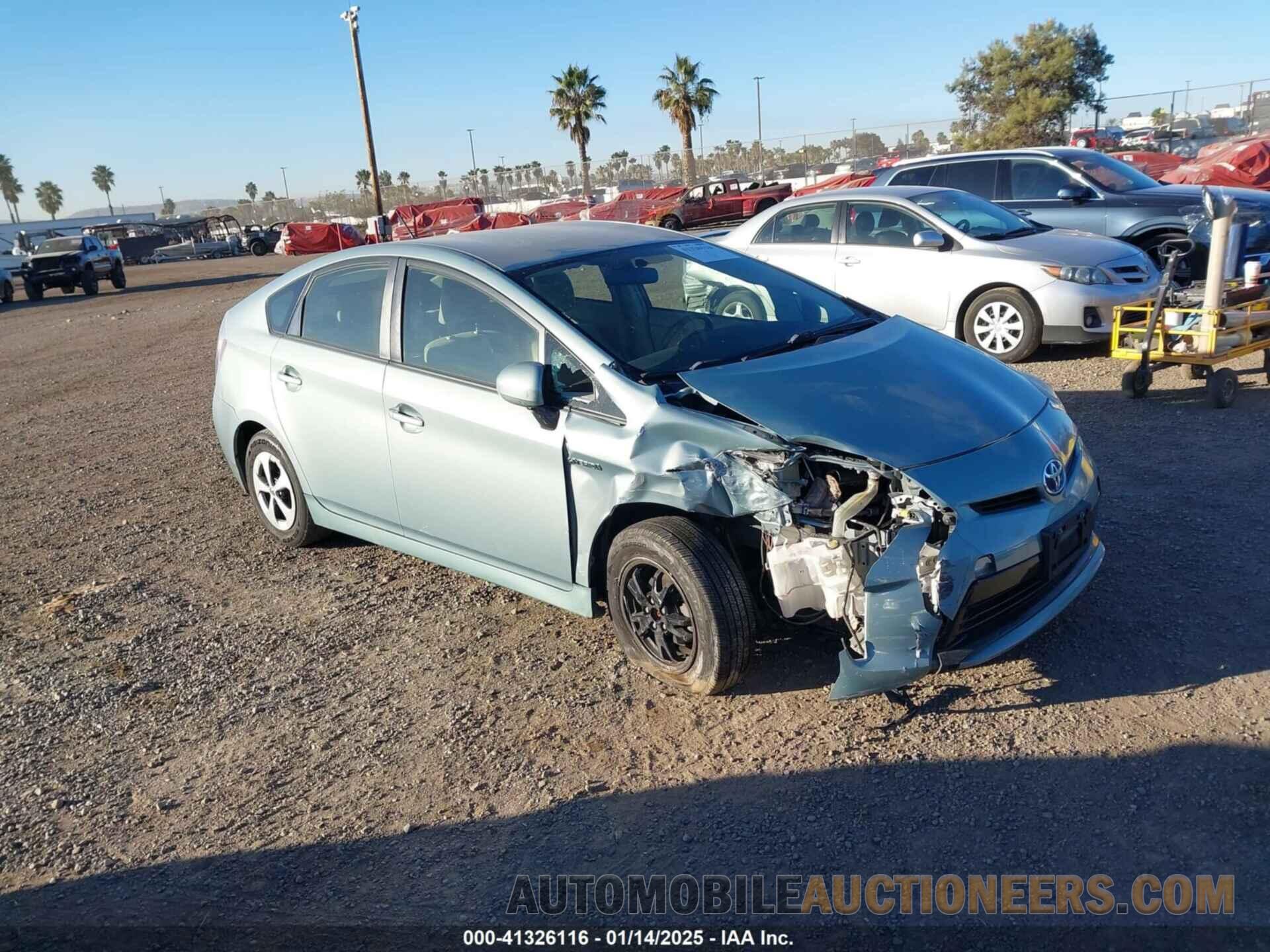 JTDKN3DUXF1862640 TOYOTA PRIUS 2015