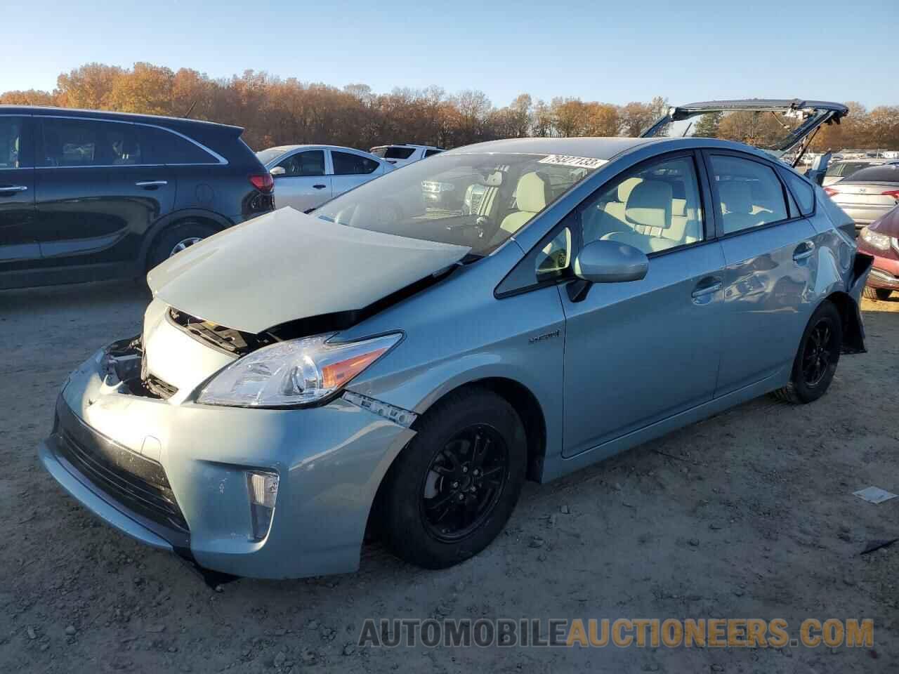 JTDKN3DUXF1872150 TOYOTA PRIUS 2015