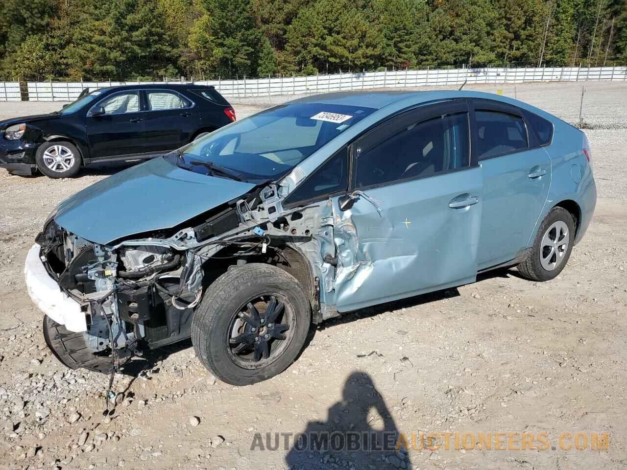 JTDKN3DUXF1902974 TOYOTA PRIUS 2015