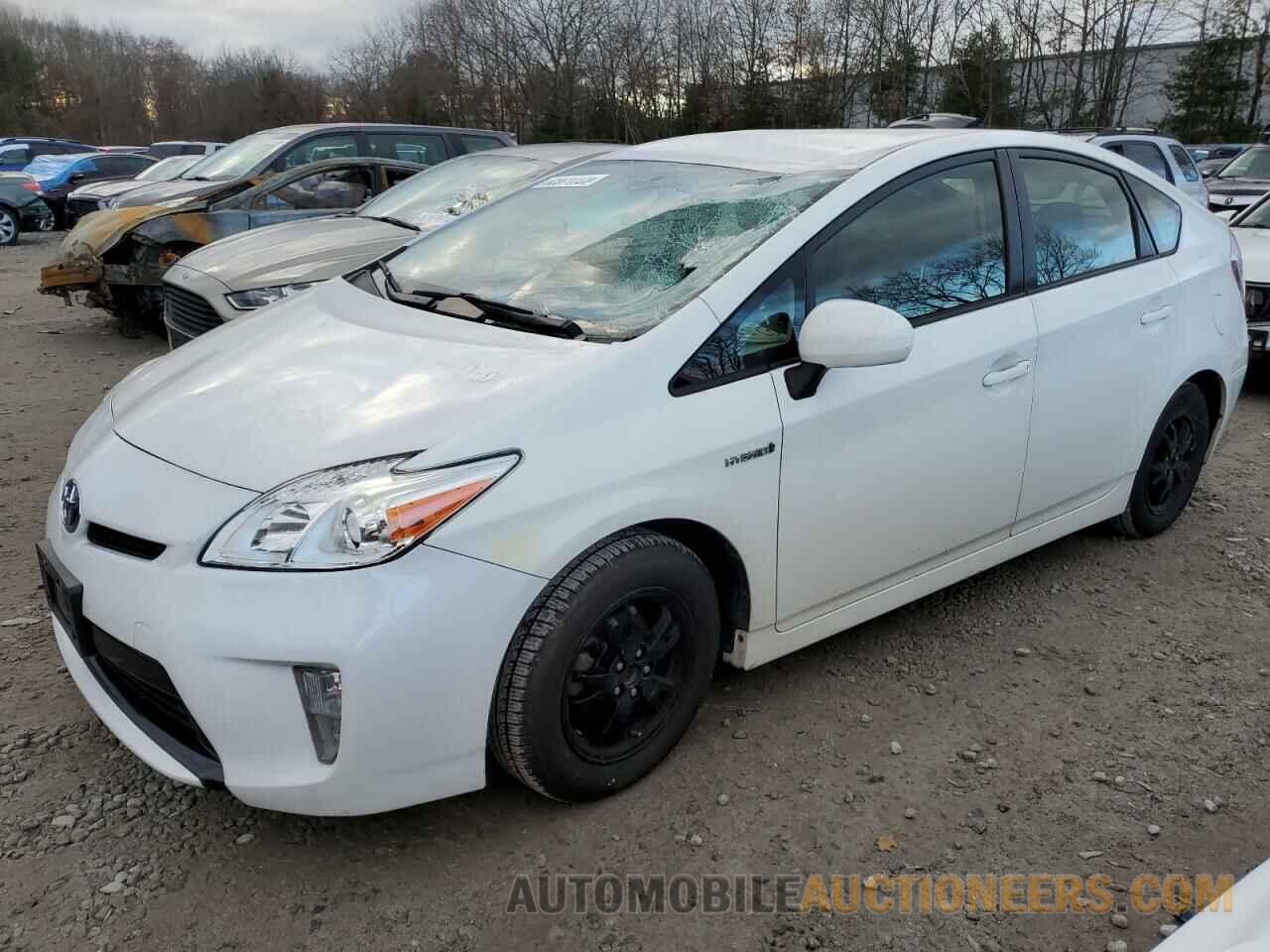 JTDKN3DUXF1908807 TOYOTA PRIUS 2015