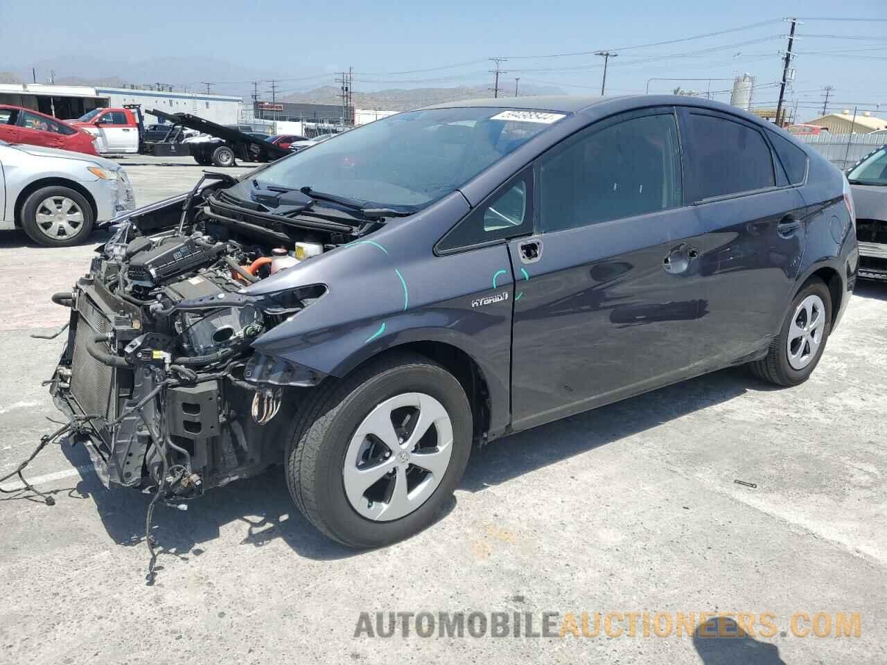 JTDKN3DUXF1908872 TOYOTA PRIUS 2015